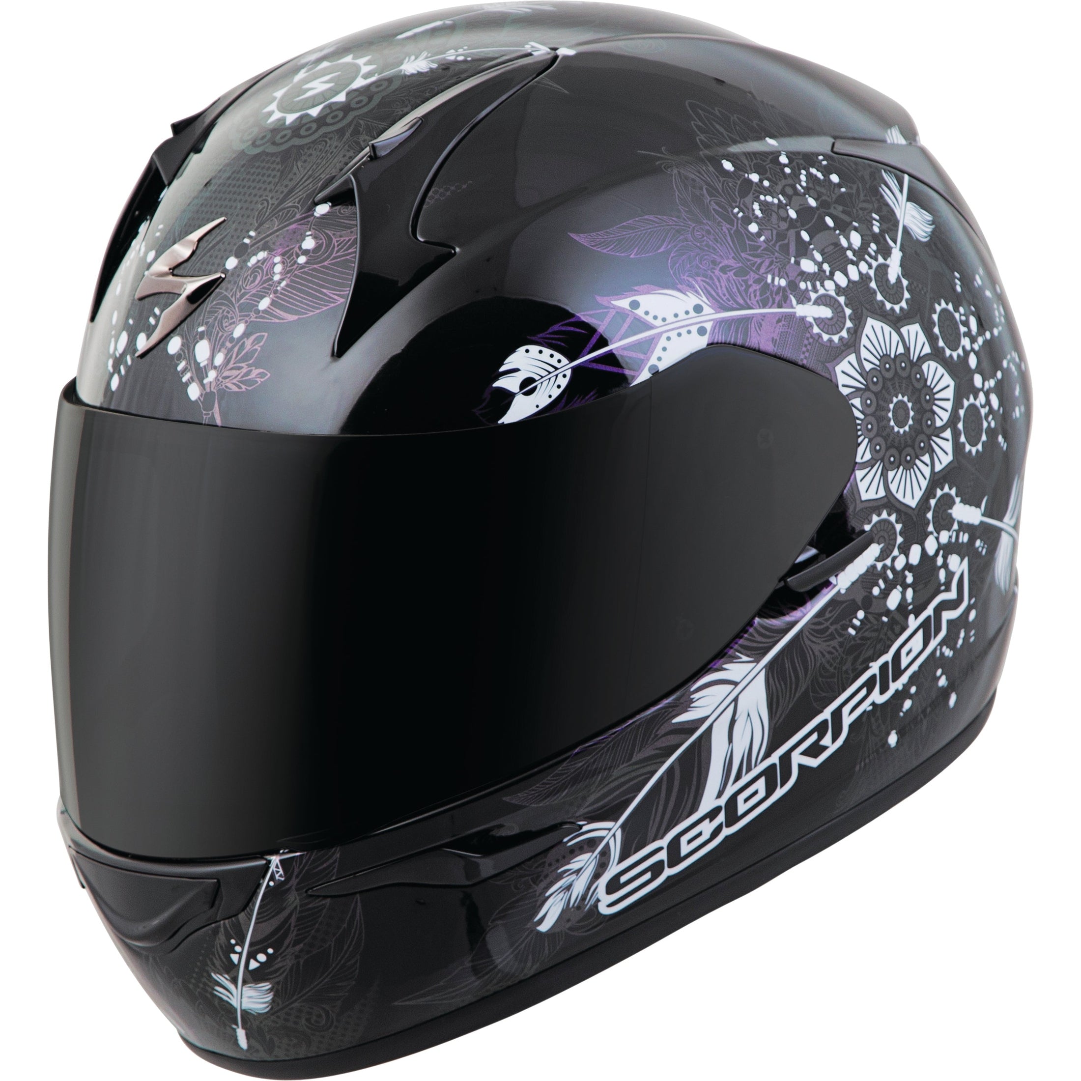 SCORPION EXO EXO-R320 FULL-FACE HELMET DREAM BLACK 2X