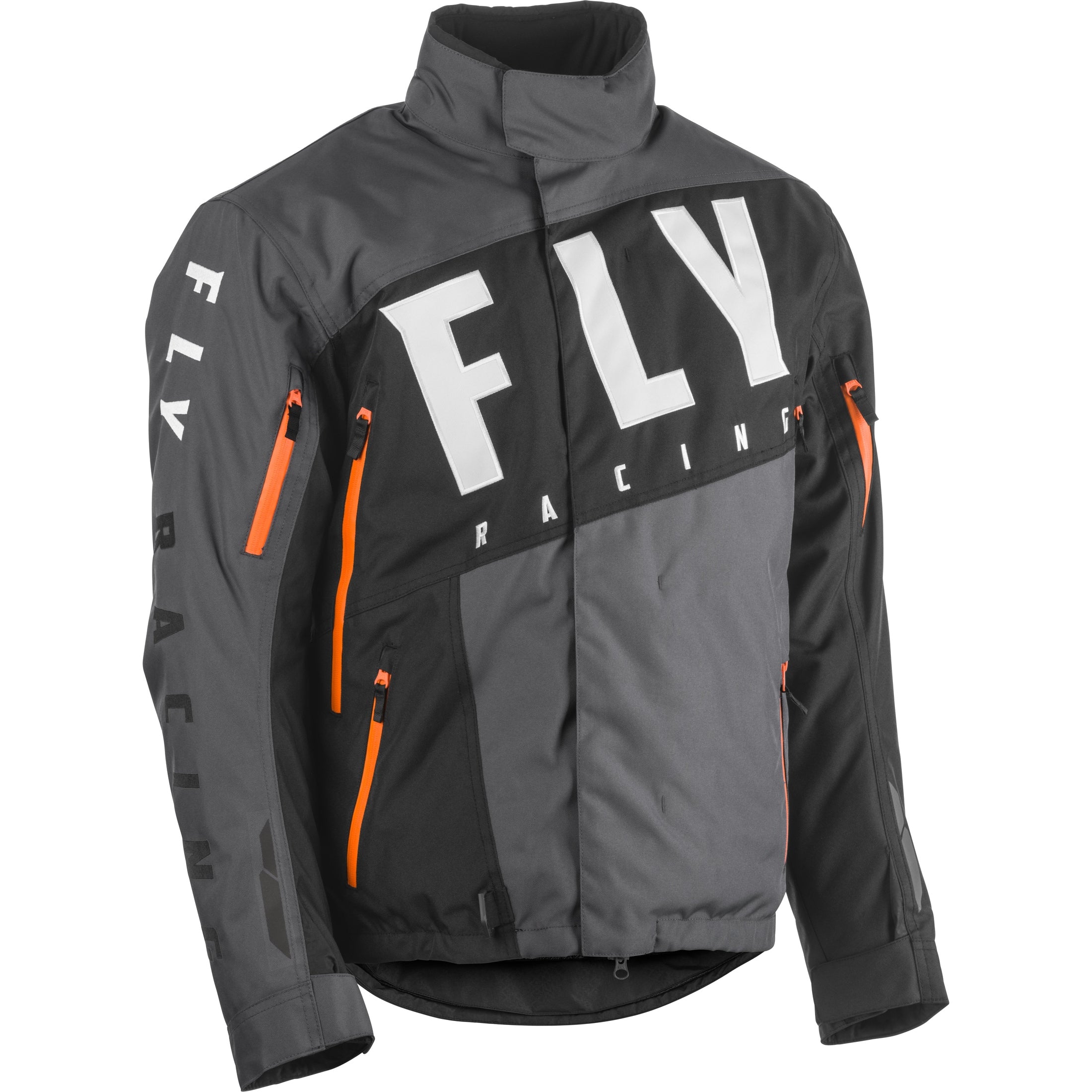 FLY RACING FLY SNX PRO JACKET BLACK/GREY/ORANGE 2X