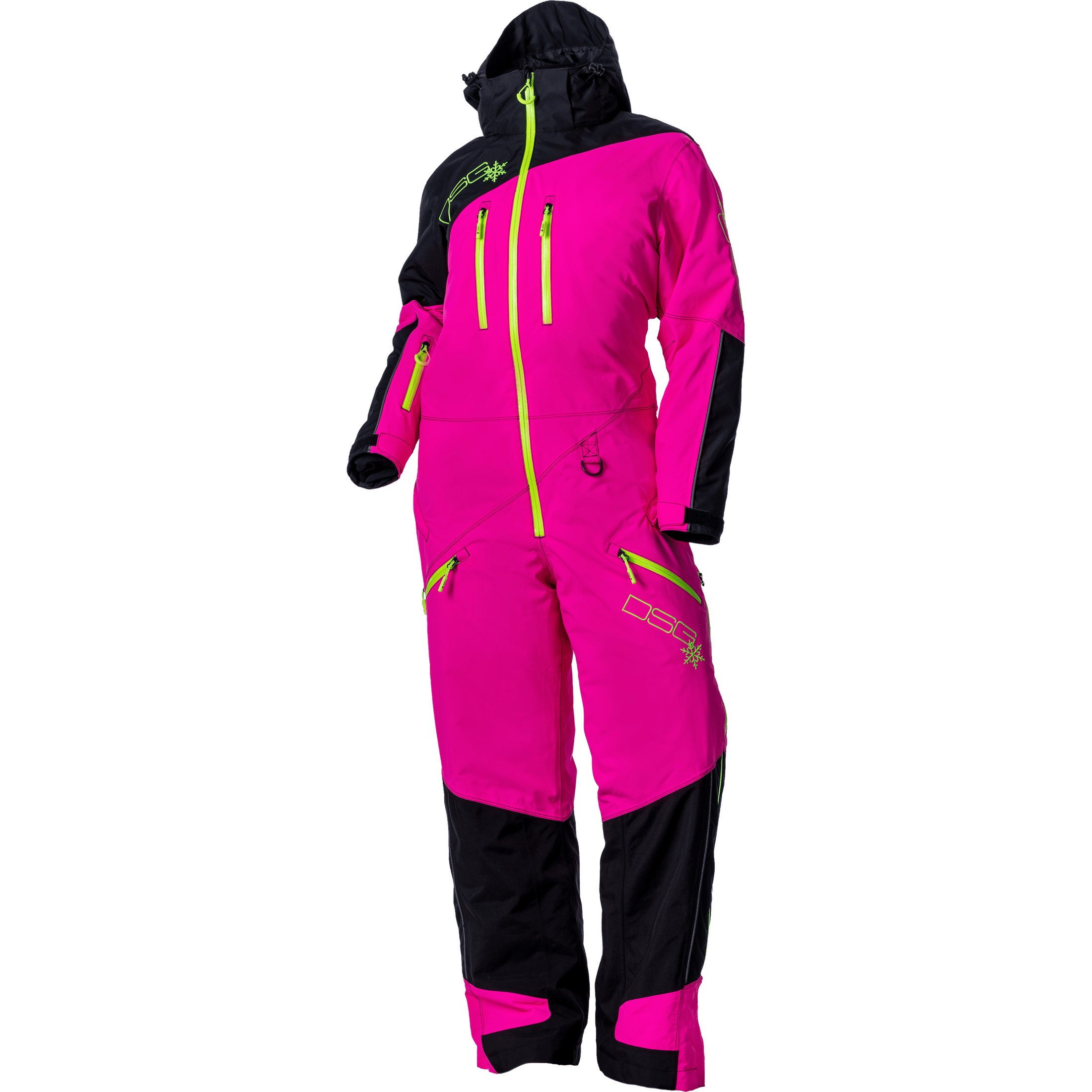 DSG DSG MONOSUIT 2.0 BLACK/HOT PINK XL