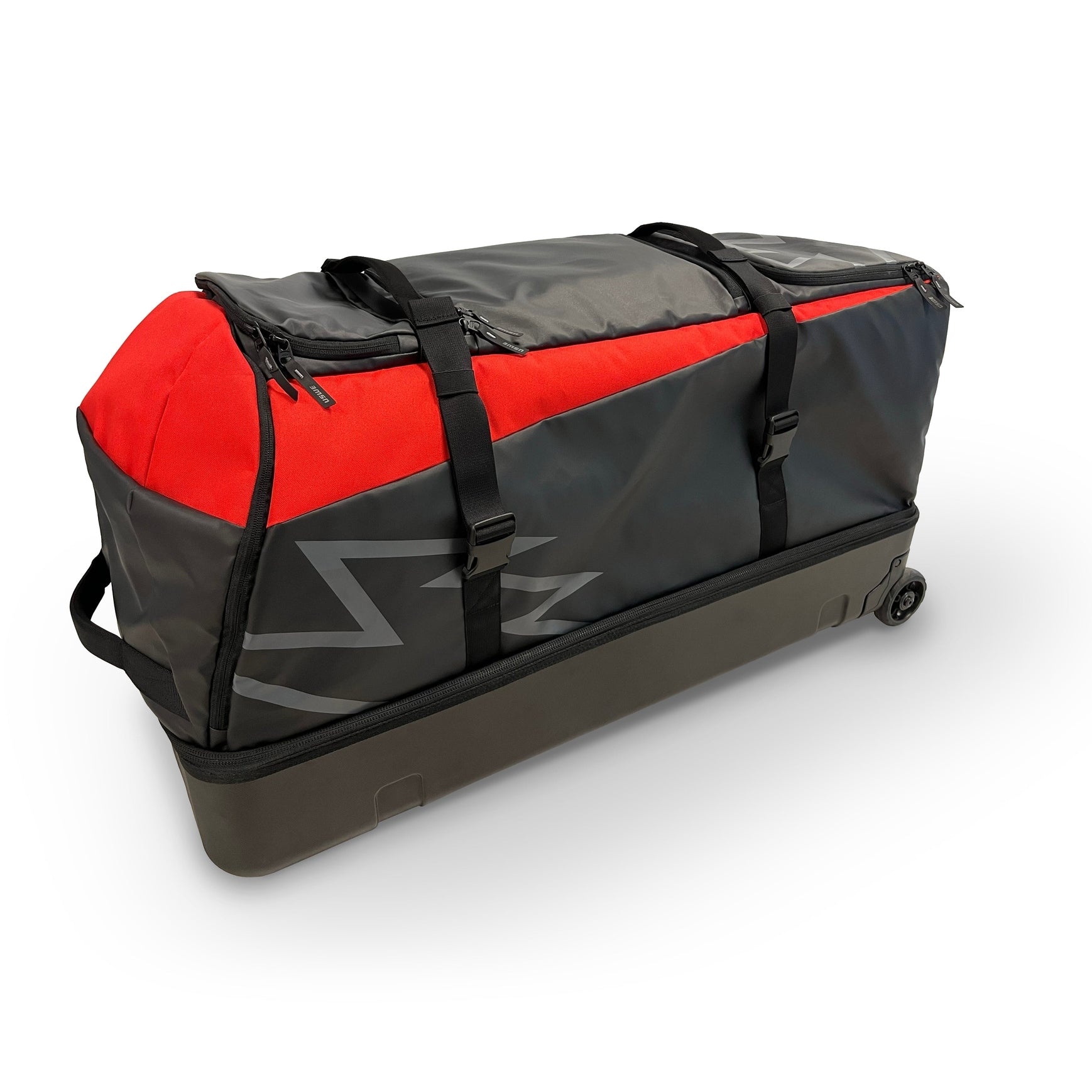 USWE BUDDY 150L ATHLETE GEAR TROLLEY BAG BLACK/USWE RED