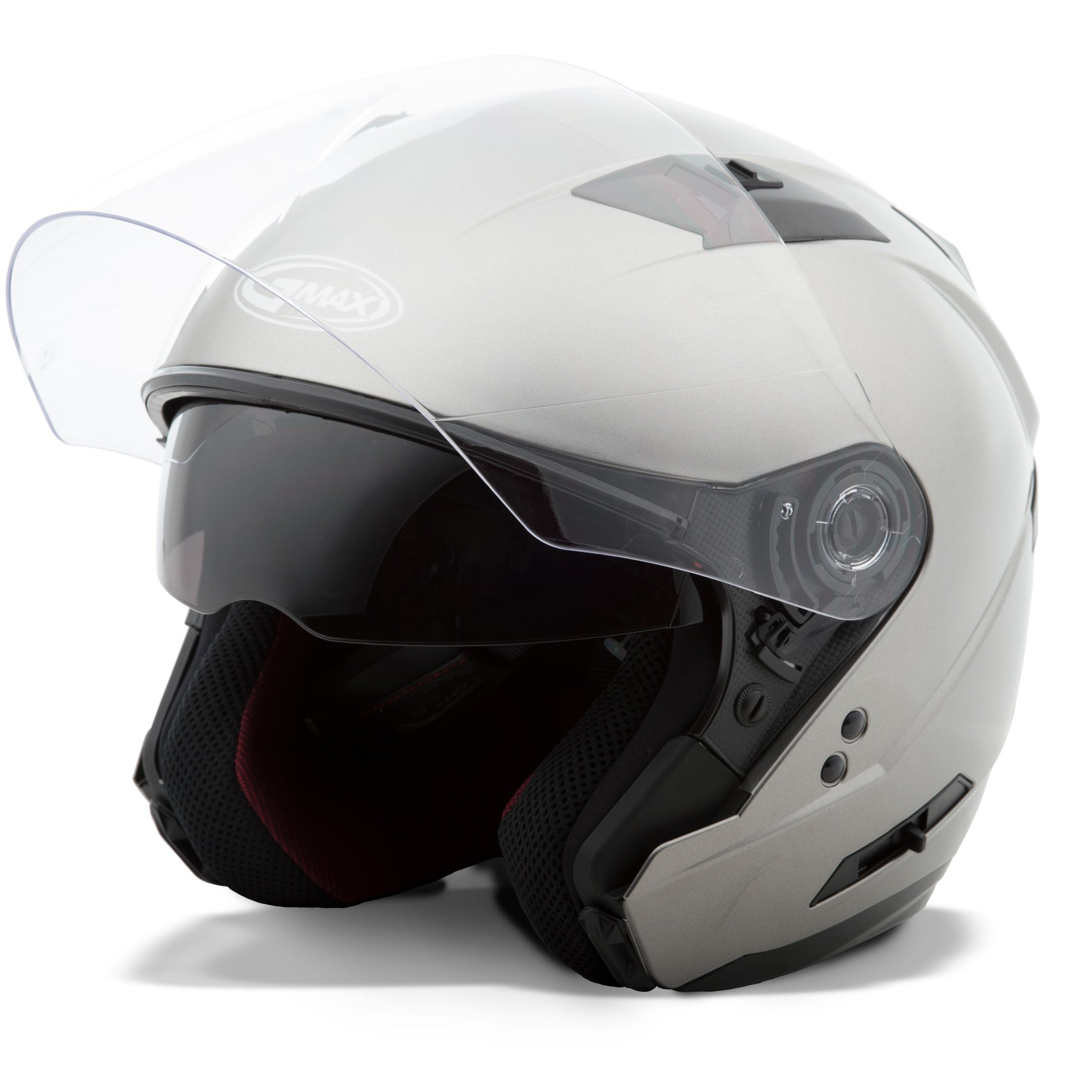 GMAX OF-77 OPEN-FACE HELMET TITANIUM LG