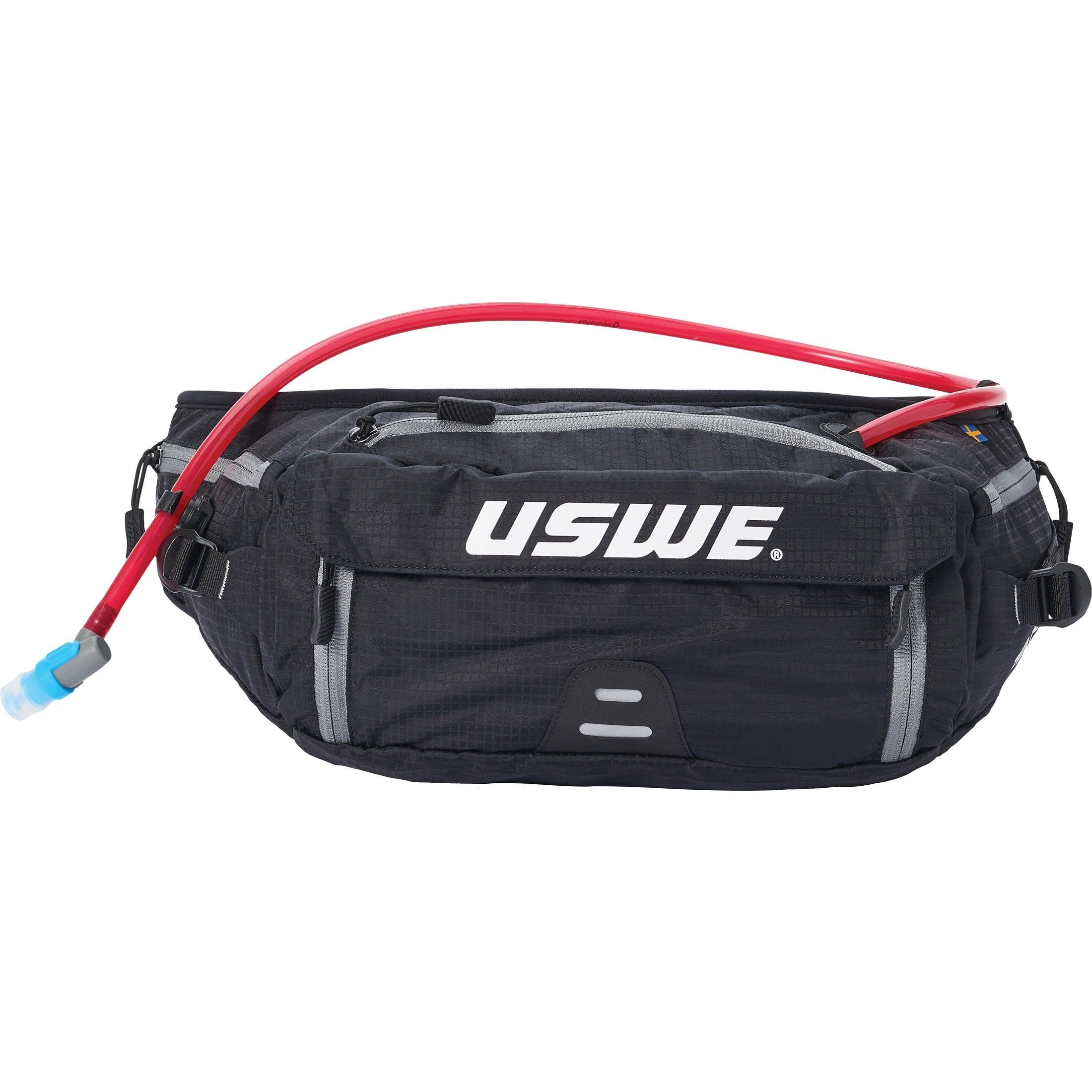 USWE ZULO 6 BLACK CARBON 1.5L VENTED HIP PACK PNP TUBE