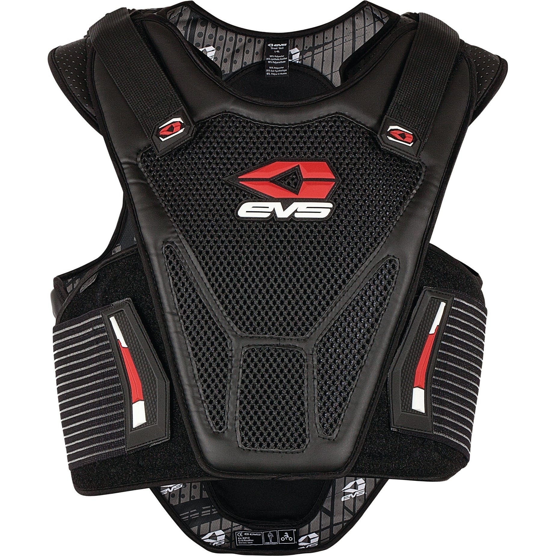 EVS STREET VEST BLACK 2X