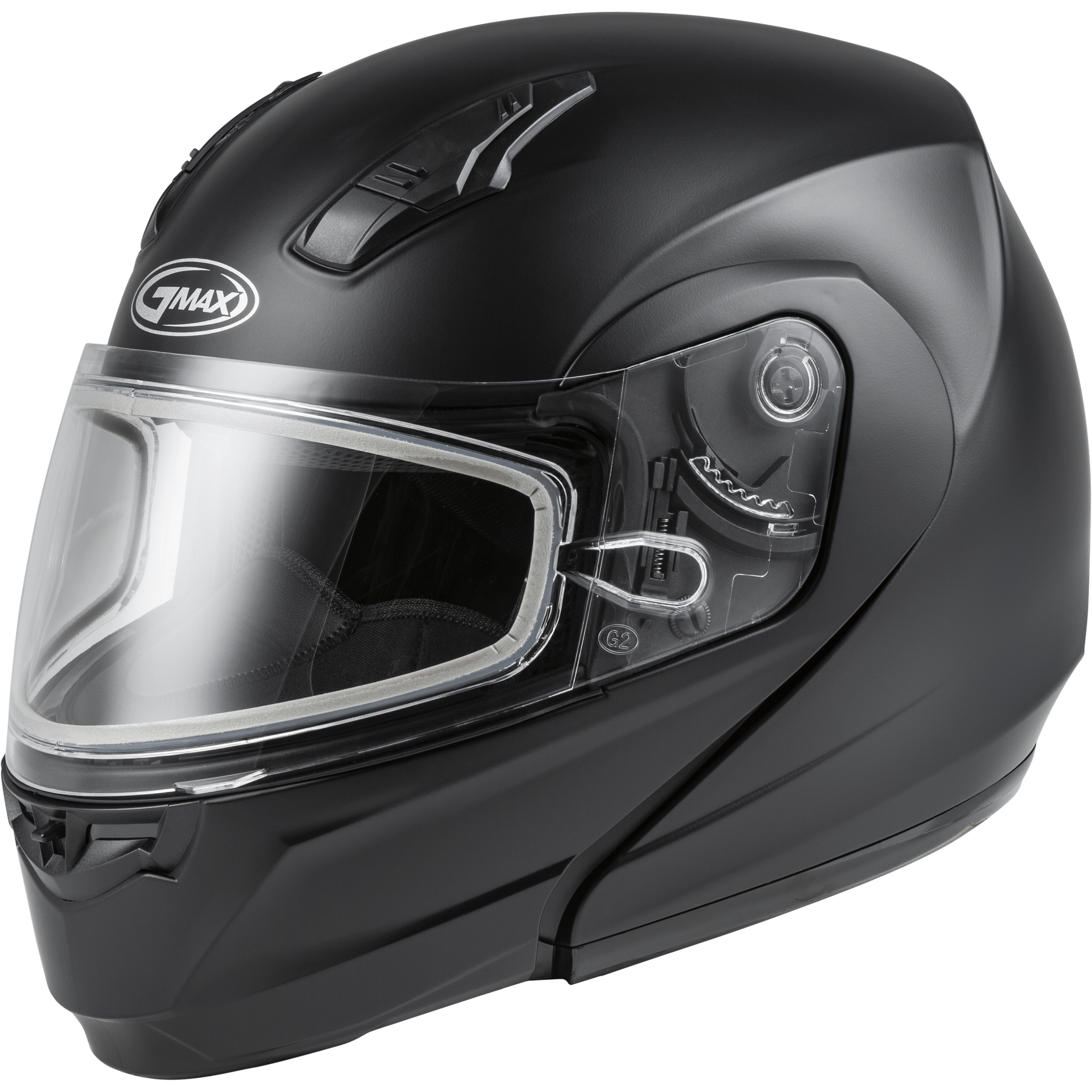 GMAX MD-04S MODULAR SNOW HELMET MATTE BLACK XS