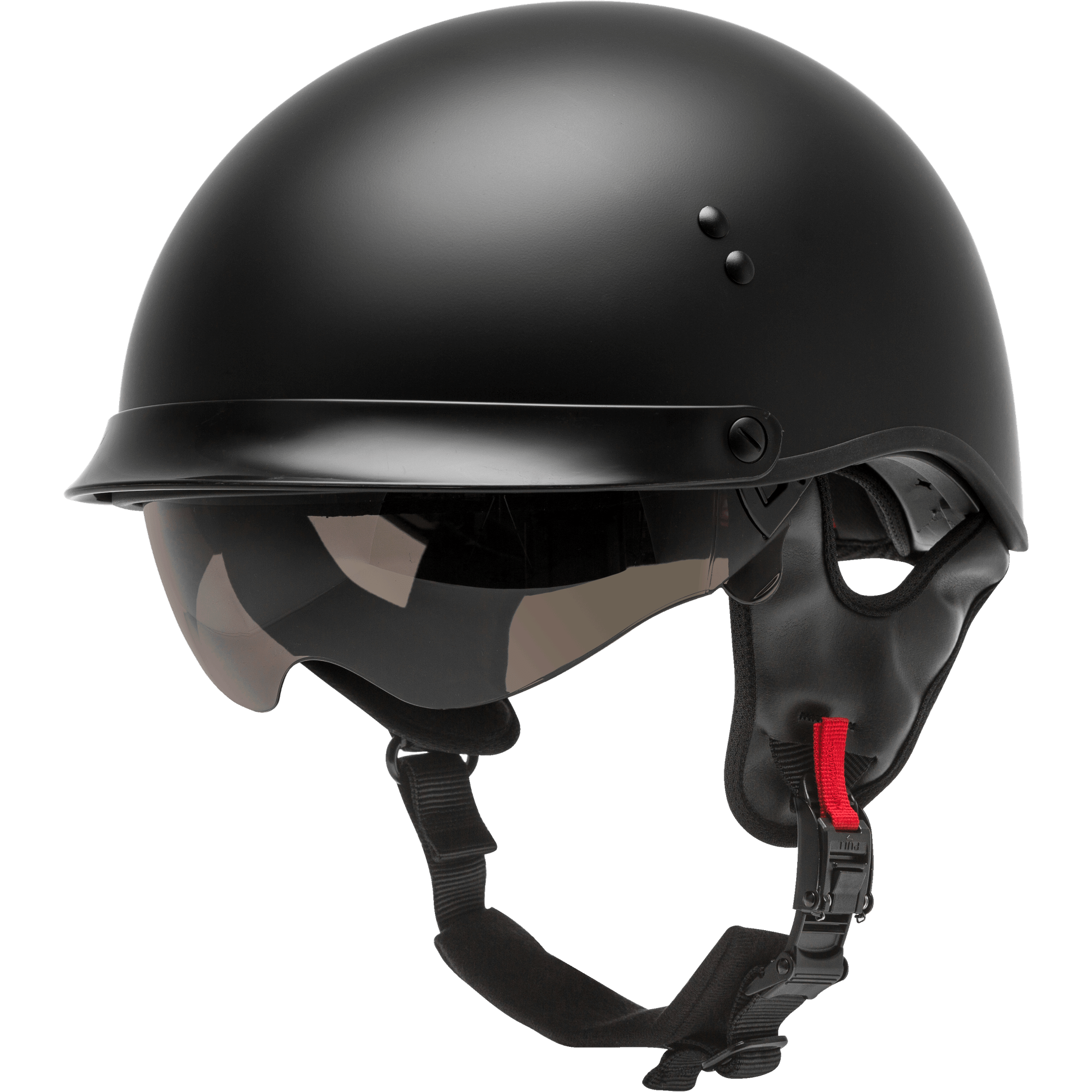 GMAX HH-65 HALF HELMET FULL DRESSED MATTE BLACK 2X