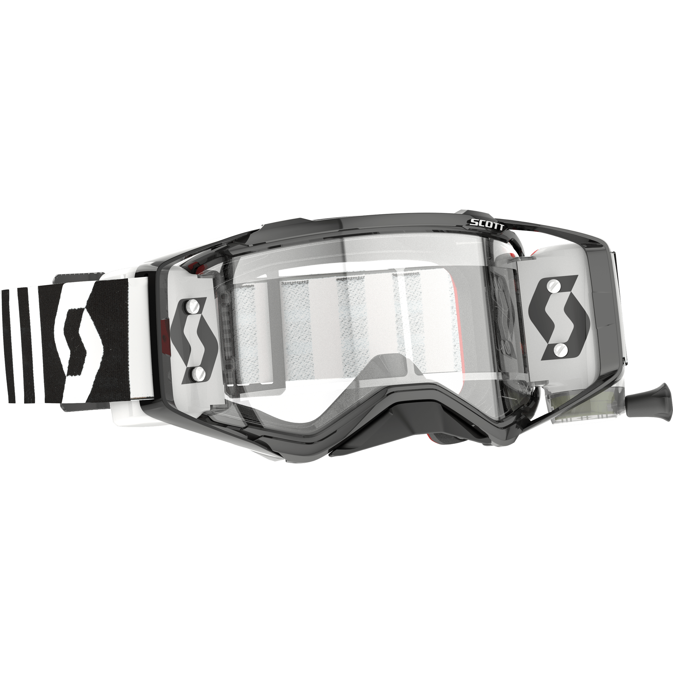 SCOTT PROSPECT WFS GOGGLE RACING BLK/WHT CLEAR WORKS