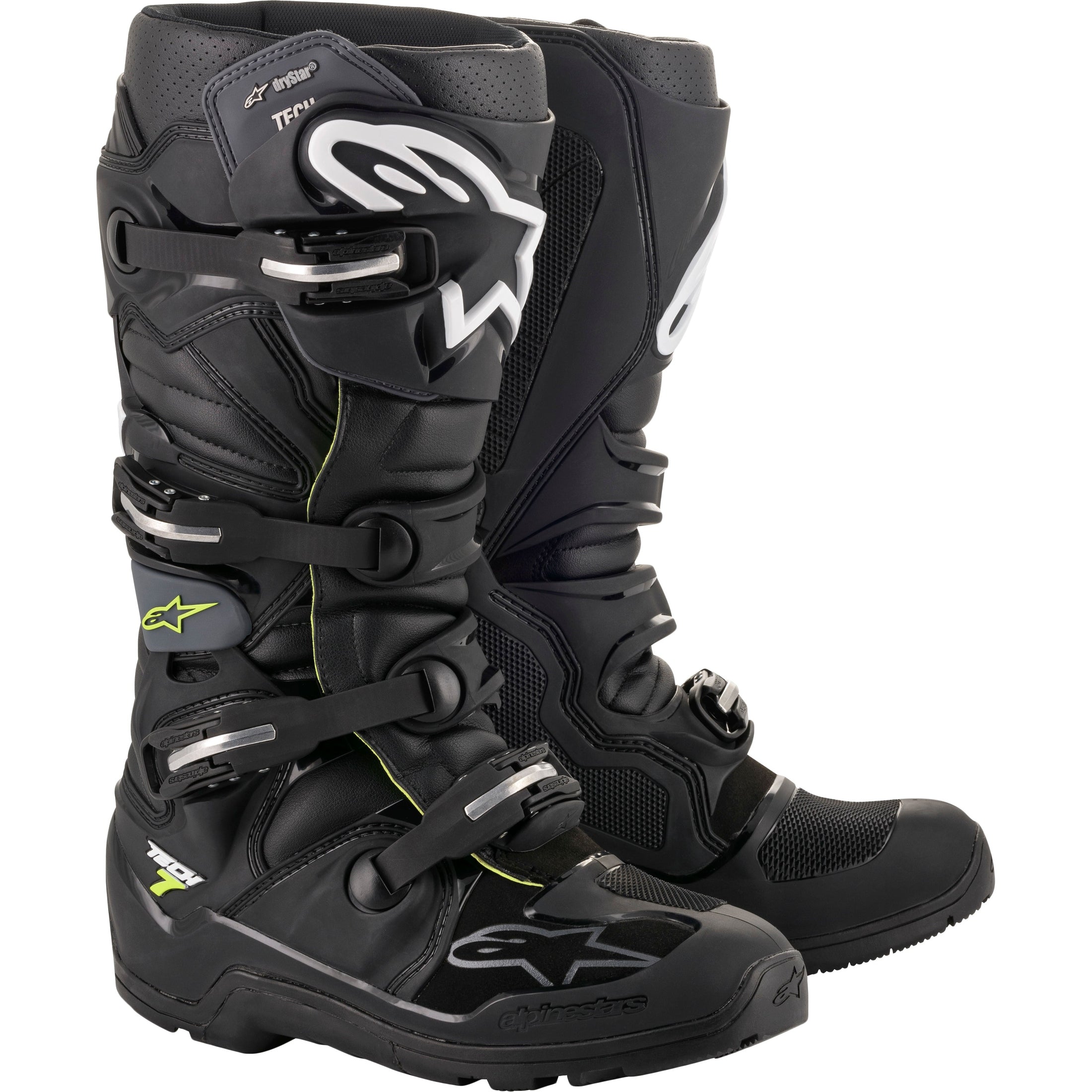 ALPINESTARS TECH 7 ENDURO DS BOOTS BLACK/GREY SZ 13