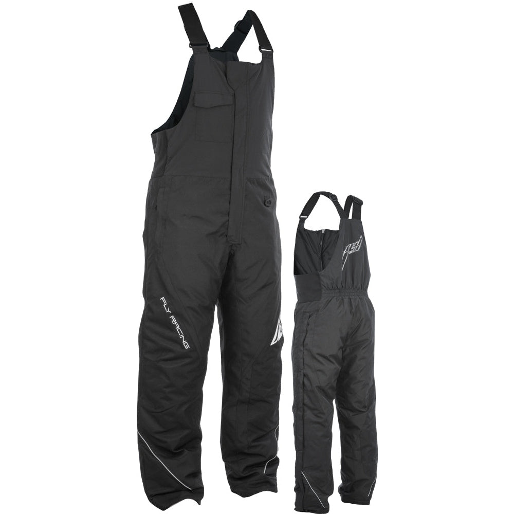 FLY RACING OUTPOST BIB BLACK/GREY M