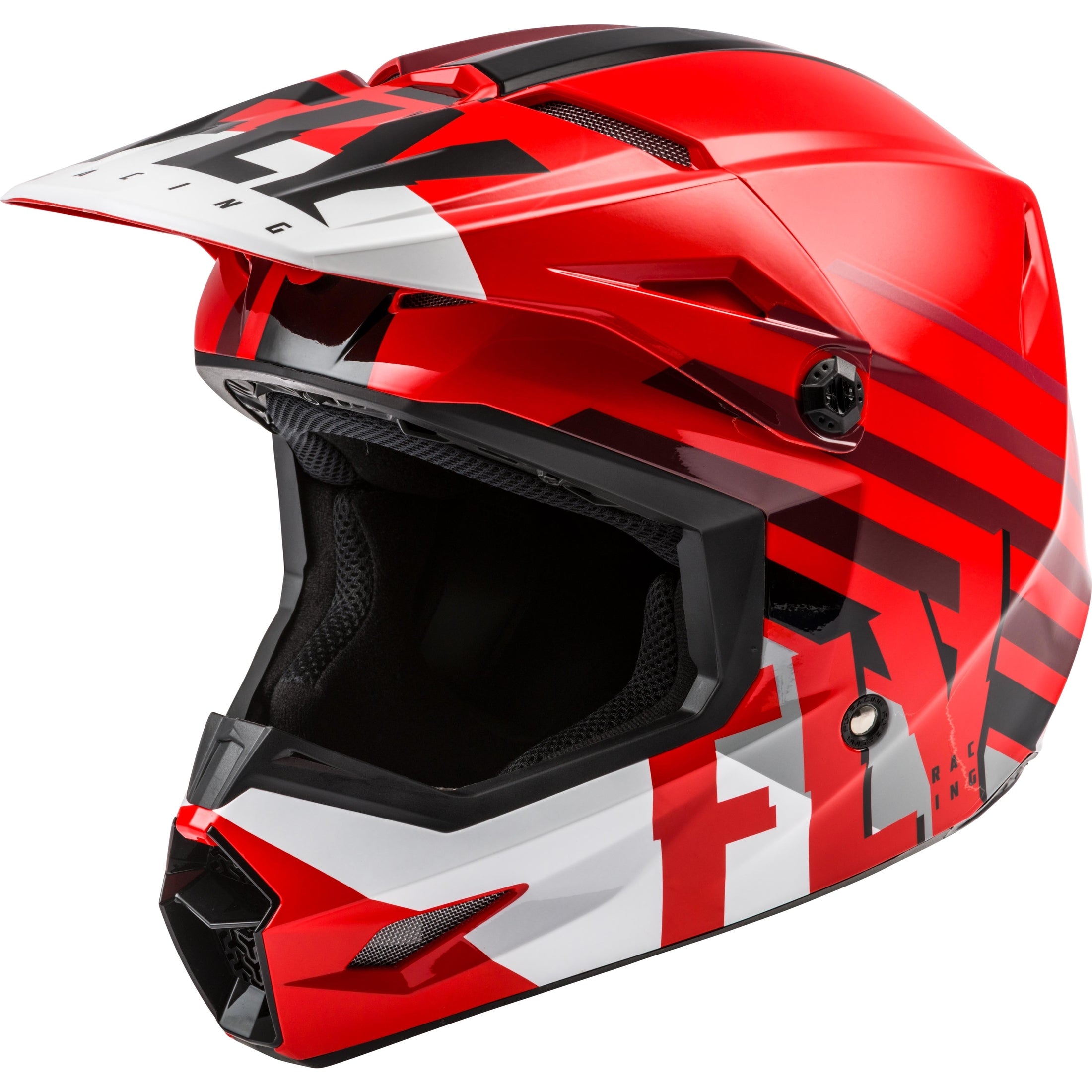 FLY RACING KINETIC THRIVE HELMET RED/WHITE/BLACK 2X