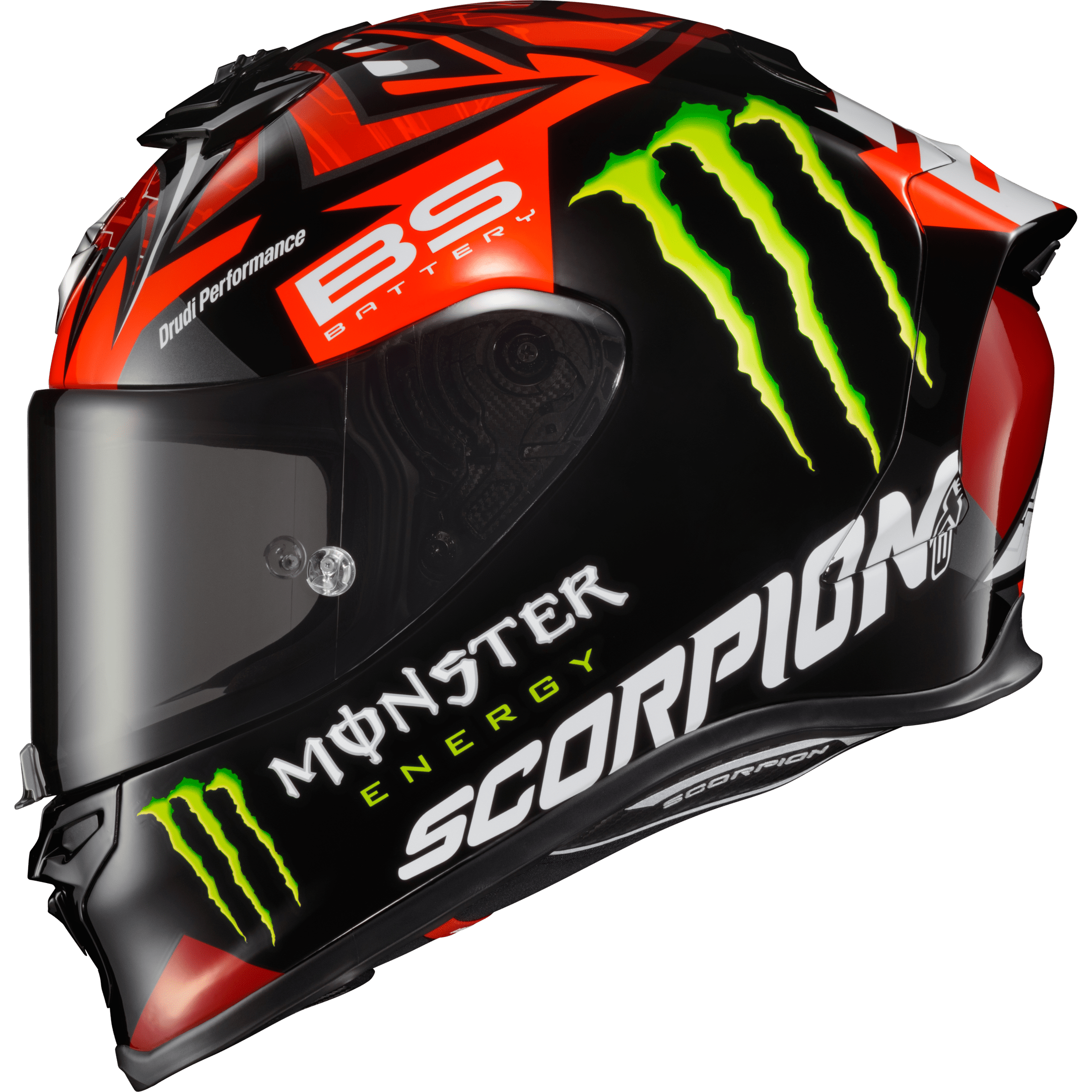 SCORPION EXO EXO-R1 AIR HELMET QUARTARARO MONSTER REPLICA BLACK XS