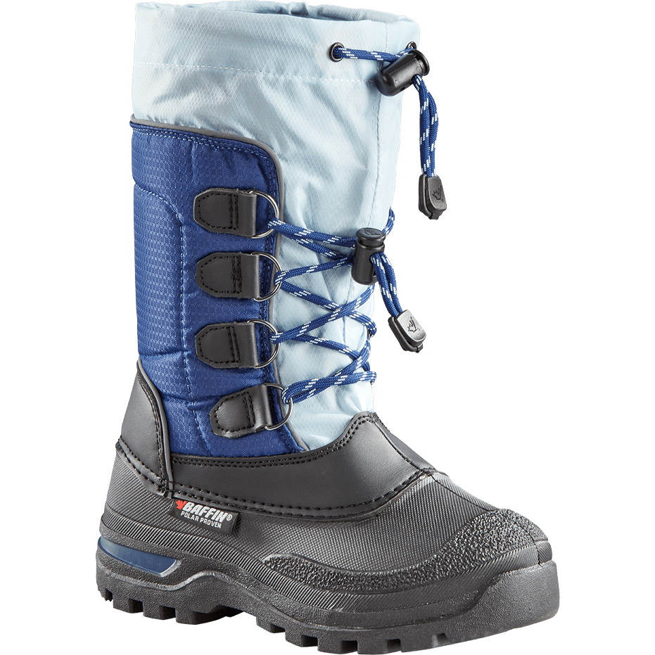 BAFFIN JUNIOR PINETREE BOOTS TWILIGHT BLUE SZ 06