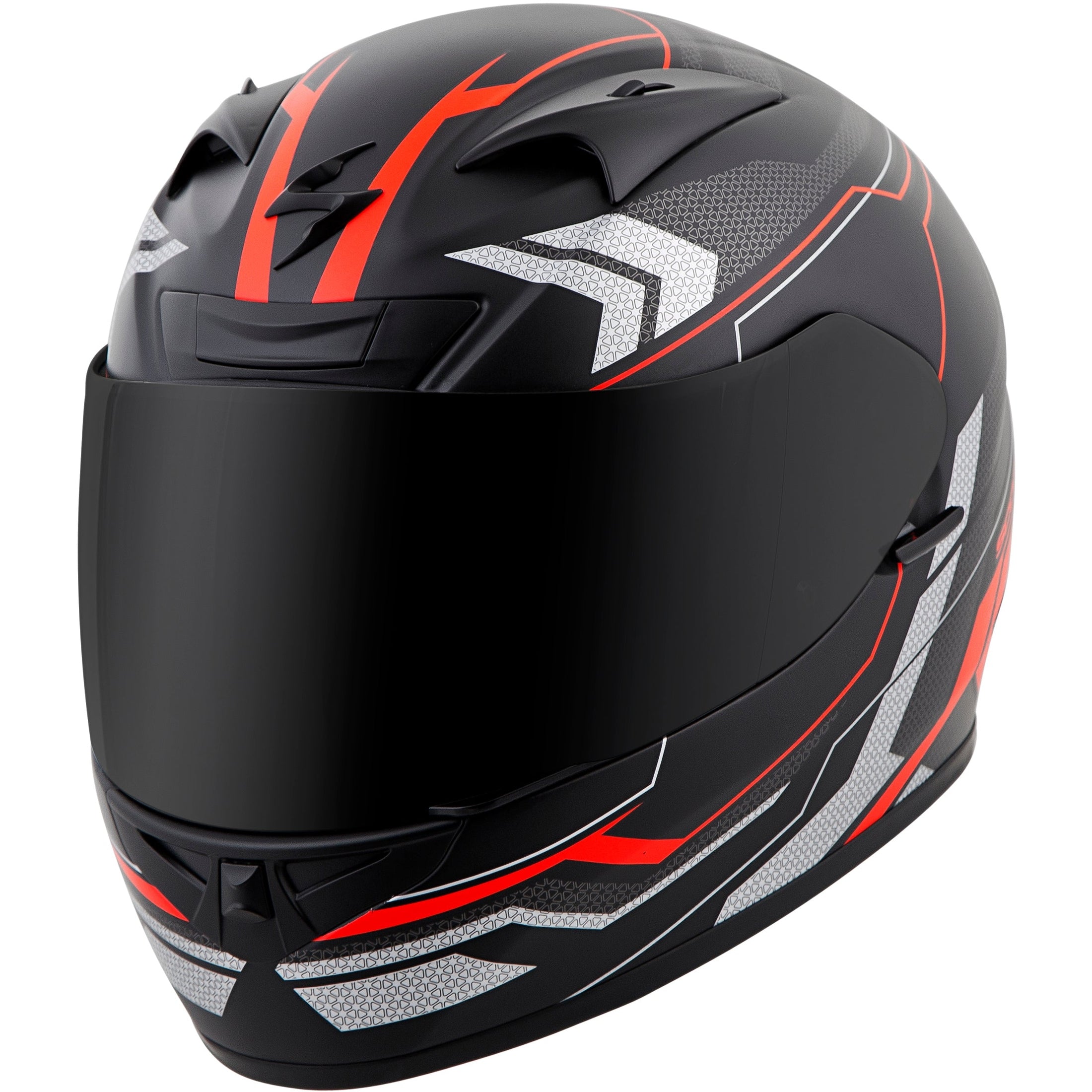 SCORPION EXO EXO-R710 FULL-FACE HELMET TRANSECT RED XS