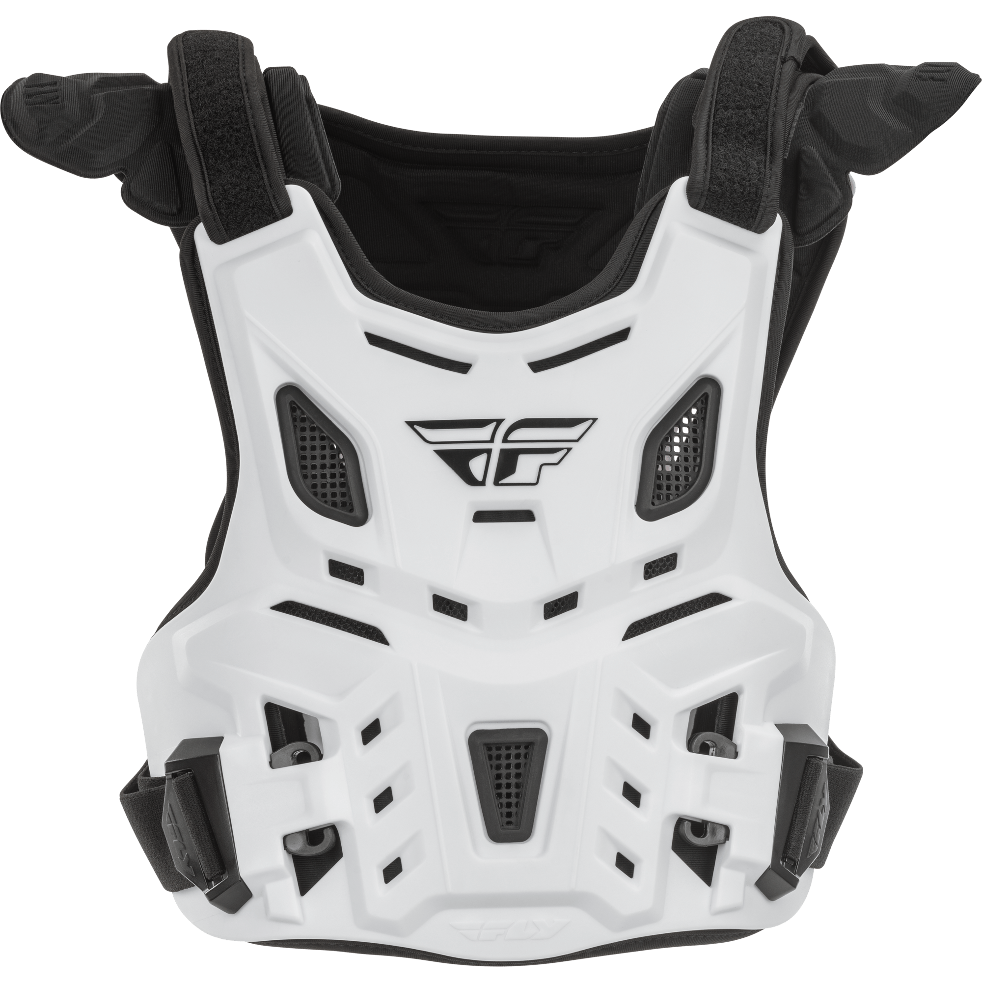 FLY RACING YOUTH REVEL ROOST GUARD RACE WHITE