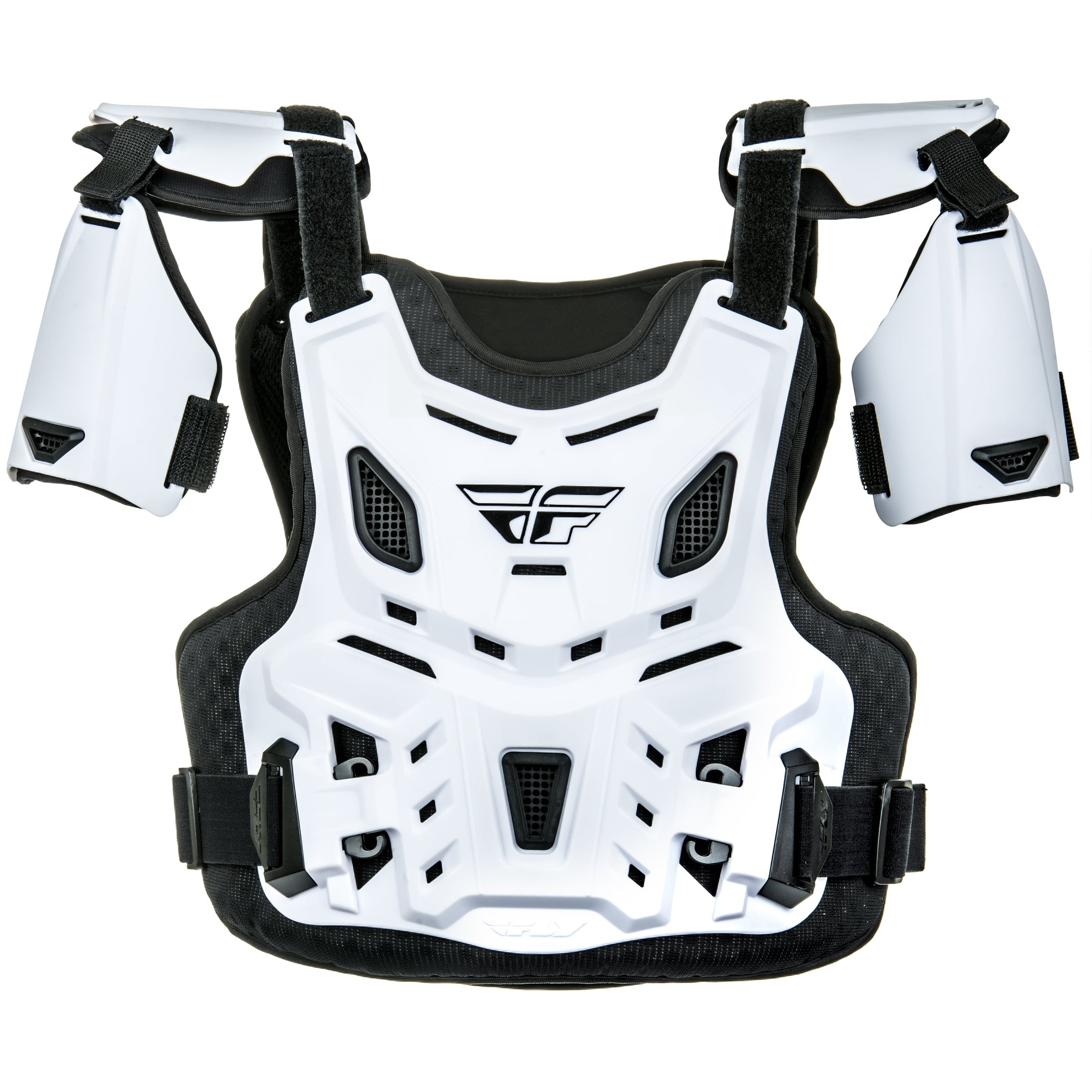 FLY RACING YOUTH CE REVEL ROOST GUARD WHITE