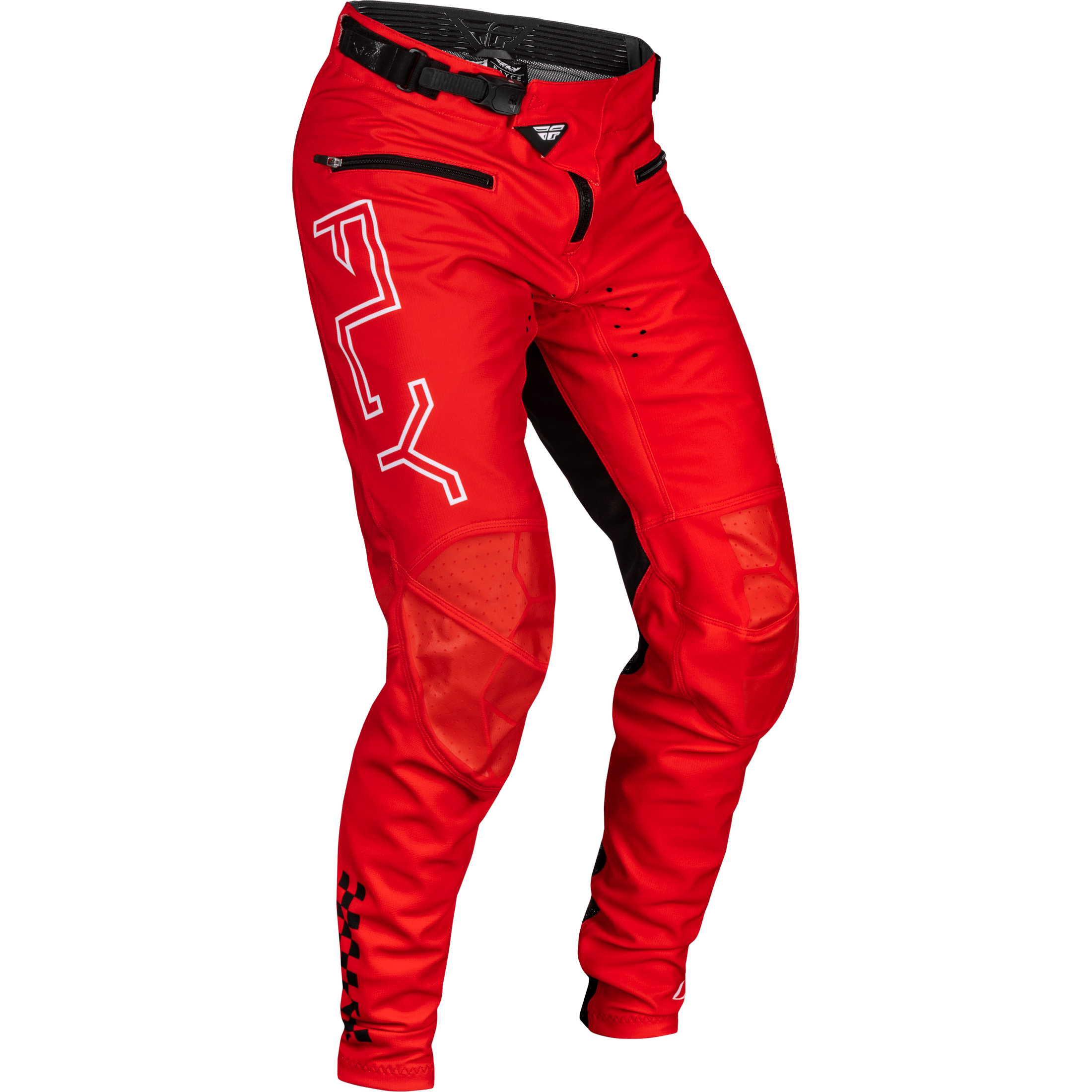 FLY RACING RAYCE BICYCLE PANTS RED SZ 28
