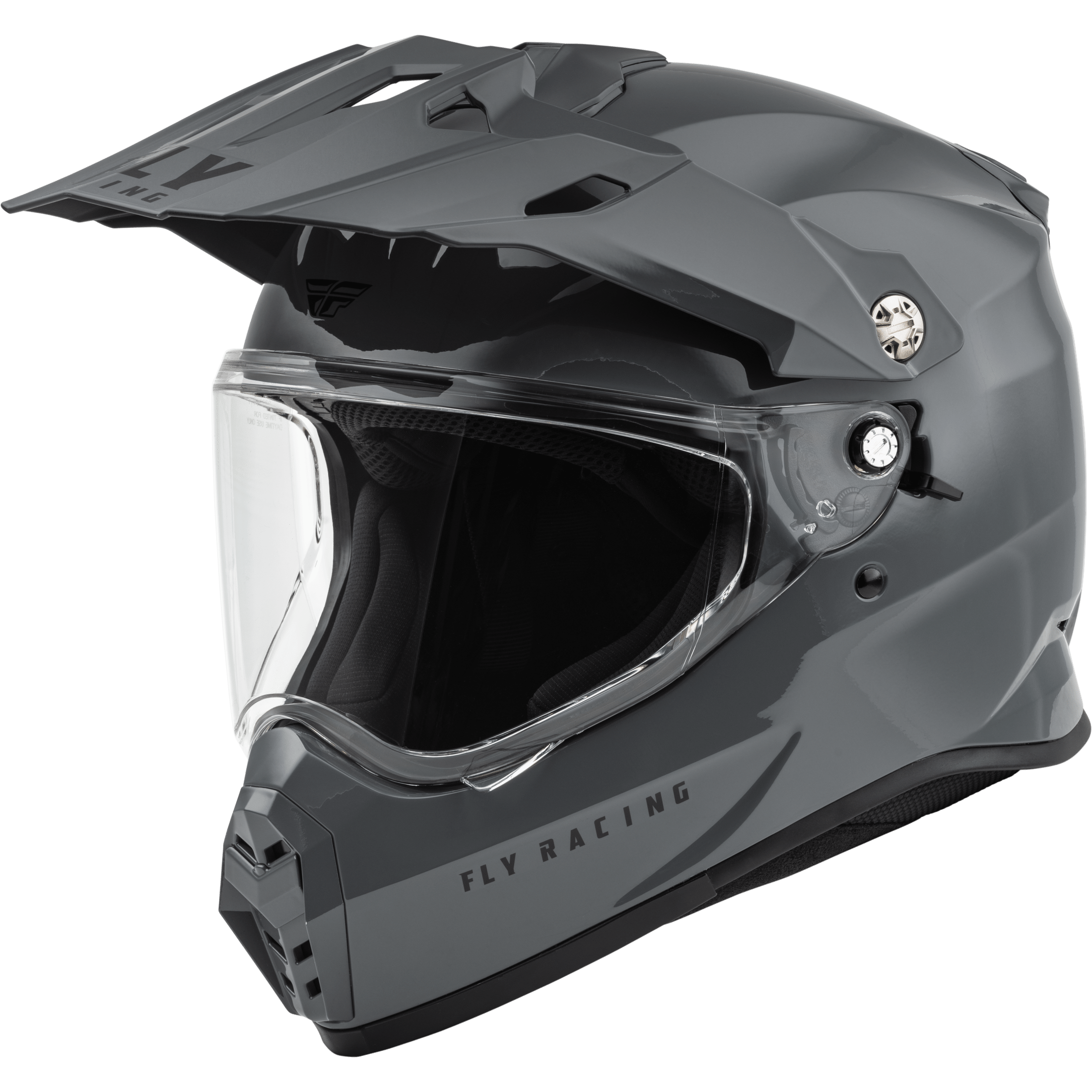 FLY RACING TREKKER SOLID HELMET GREY XS