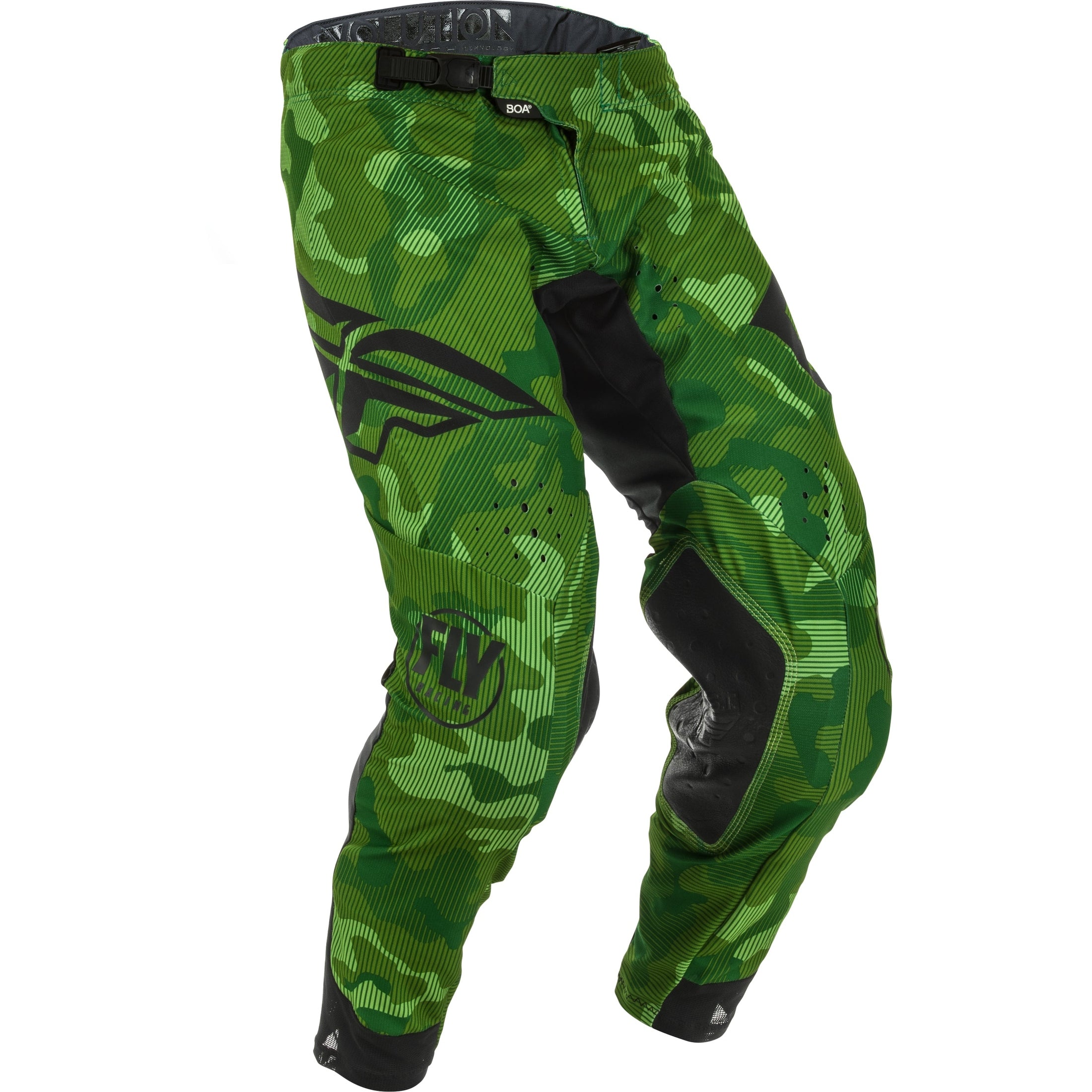 FLY RACING EVOLUTION DST PANTS GREEN/BLACK SZ 36