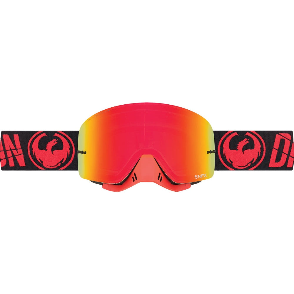 DRAGON NFX MERGE GOGGLE FLAME W/RED ION LENS