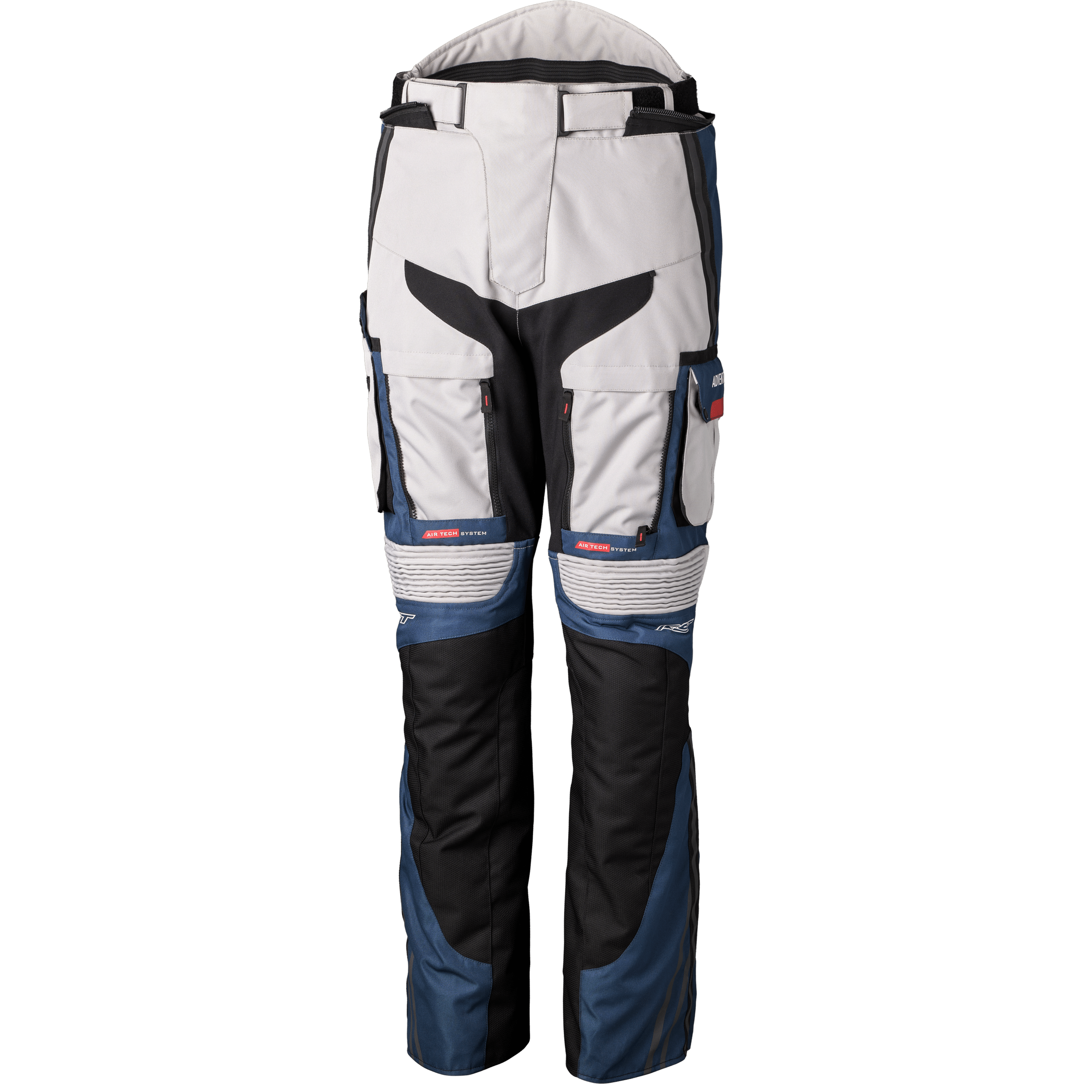 RST PRO SERIES ADVENTURE-X CE JEAN SILVER/BLUE/RED TEXTILE 2XL