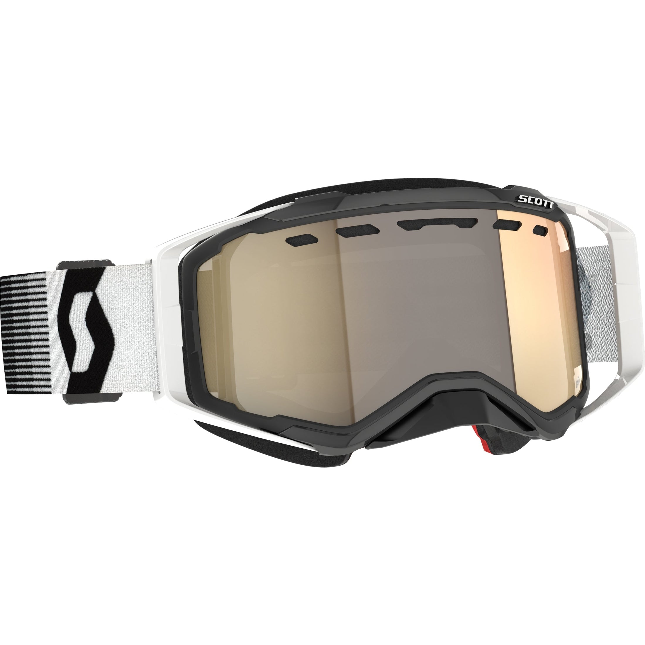 SCOTT PROSPECT SNWCRSS LS GOGGLE PREM BLK/WHITE BRONZE CHROME