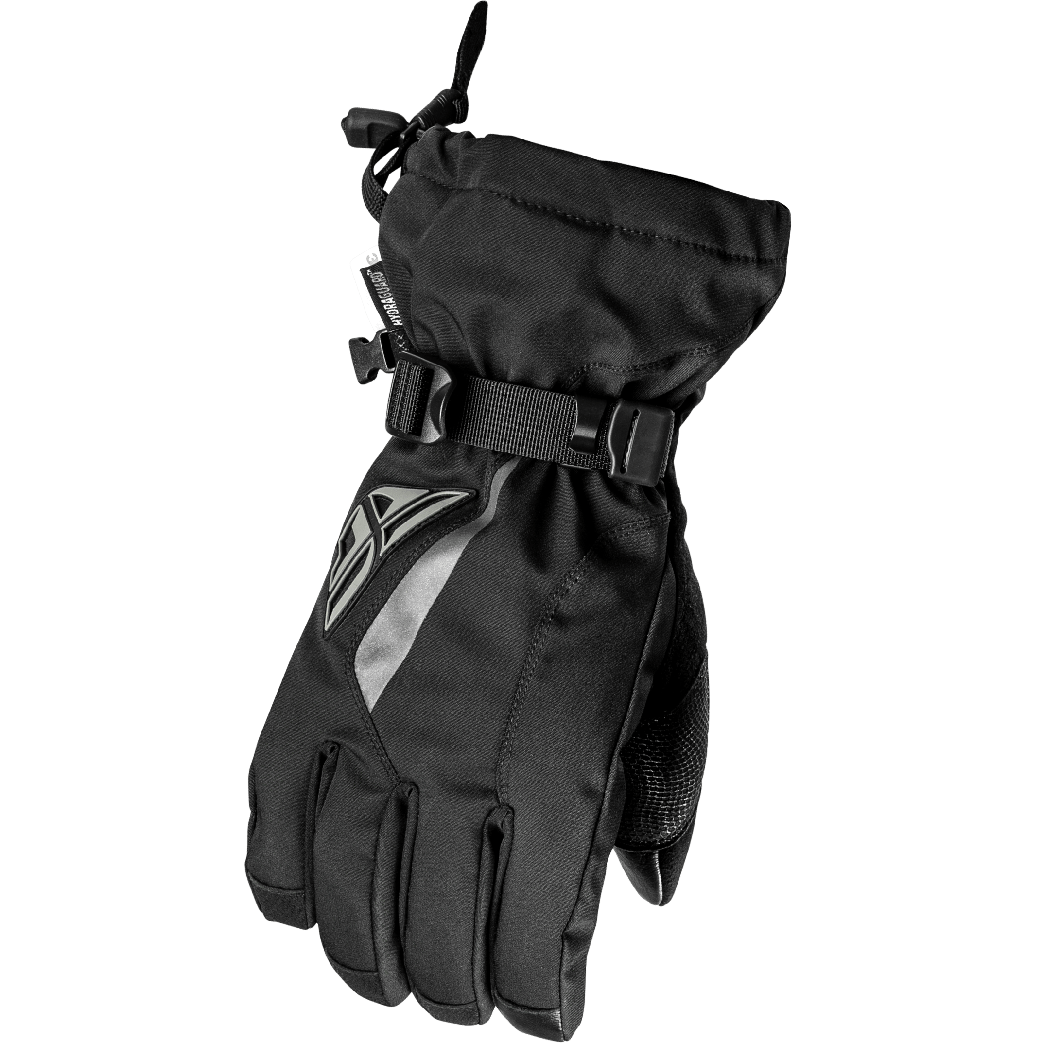 FLY RACING TITLE GAUNTLET GLOVES BLACK SM