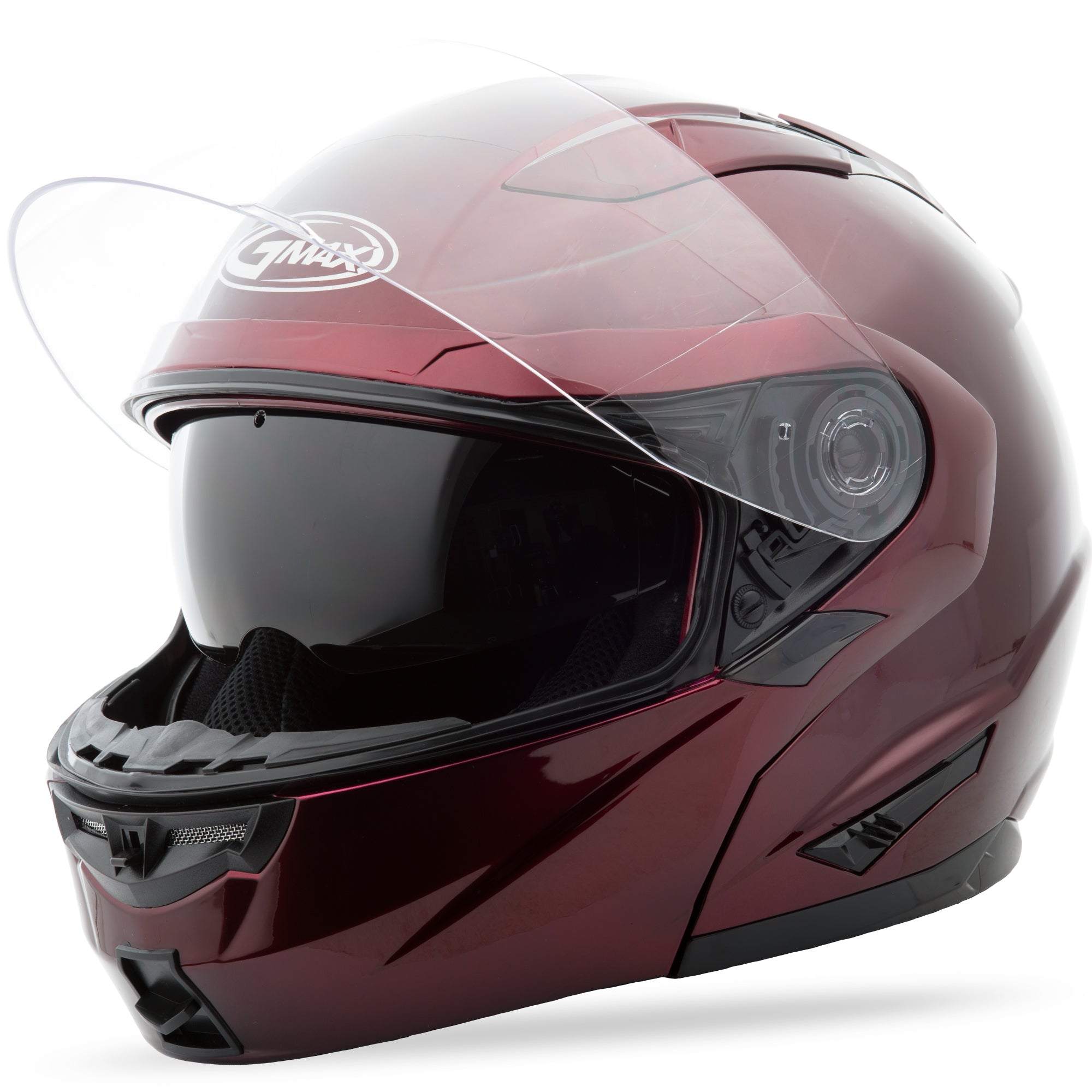 GMAX GM-64 MODULAR HELMET WINE RED XS