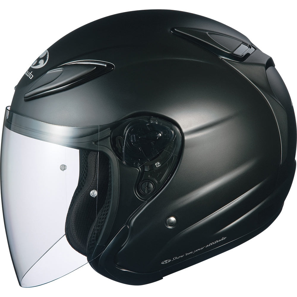 KABUTO AVAND II SOLID HELMET FLAT BLACK X