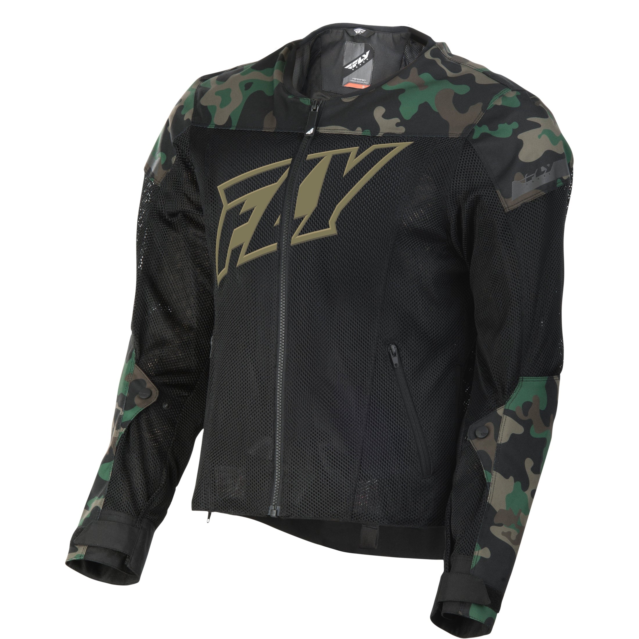 FLY RACING FLUX AIR MESH JACKET CAMO MD