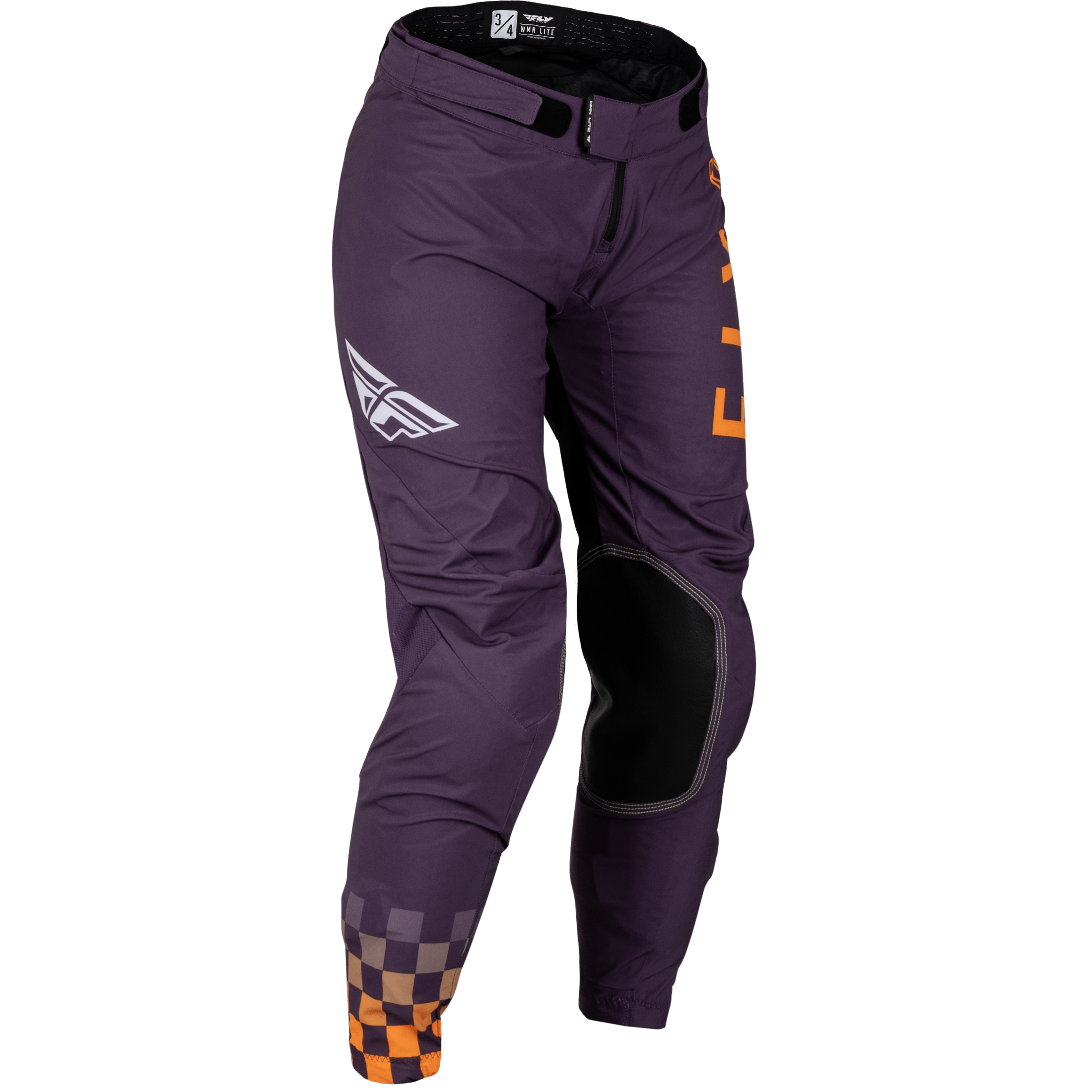 FLY RACING WOMEN'S LITE PANTS DEEP PUR/WHT/N CORAL SZ 09/10