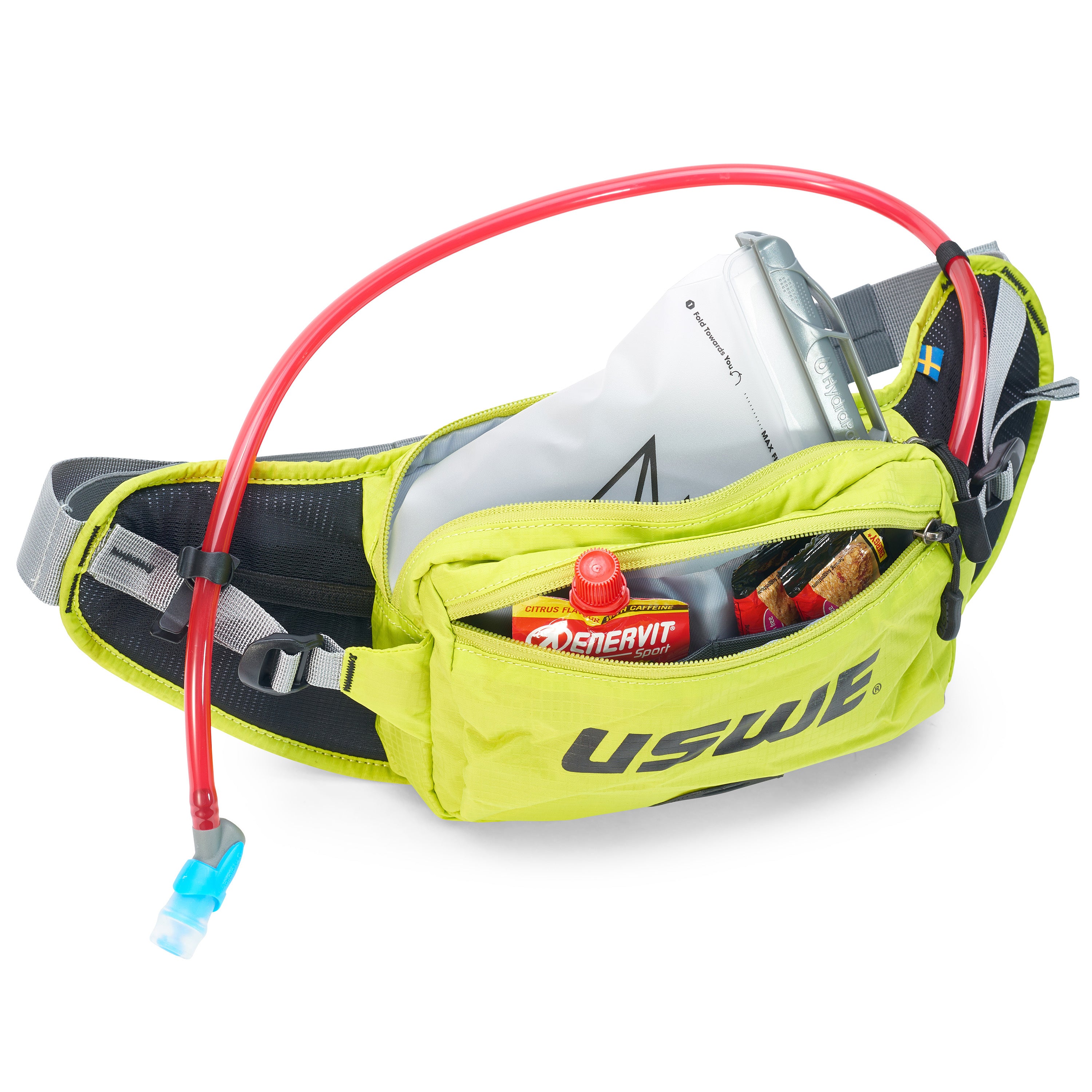 USWE ZULO 2 SUMMER ELITE HYDRATION SYSTEM CRAZY YELLOW 1L