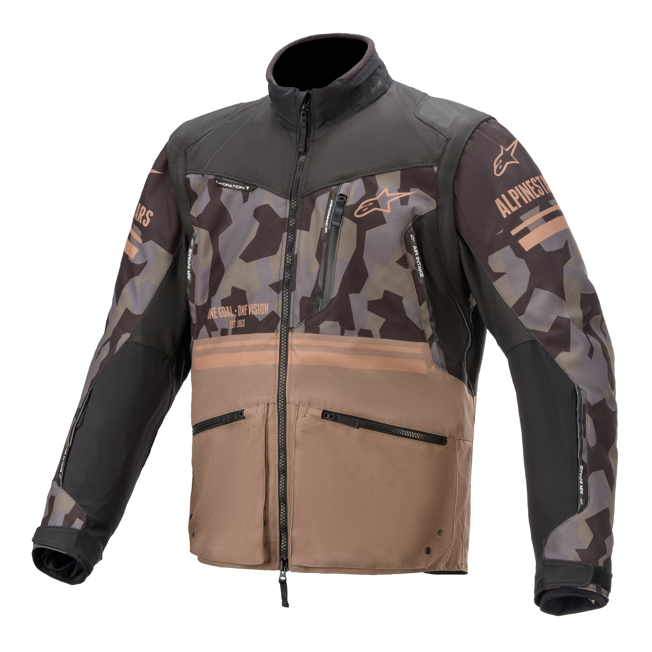 ALPINESTARS VENTURE R JACKET MUD CAMO/ SAND LG