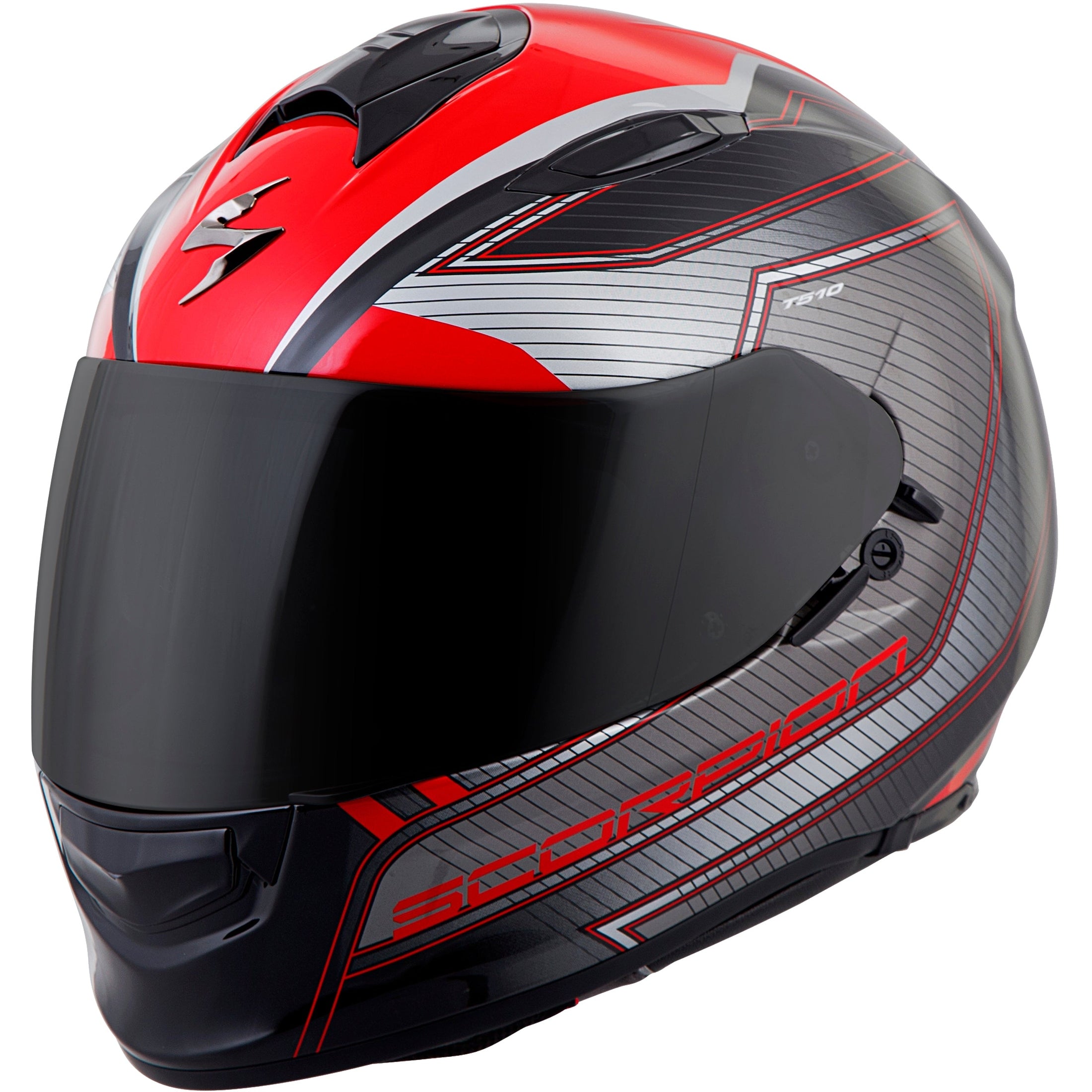 SCORPION EXO EXO-T510 FULL-FACE HELMET NEXUS BLACK/RED MD