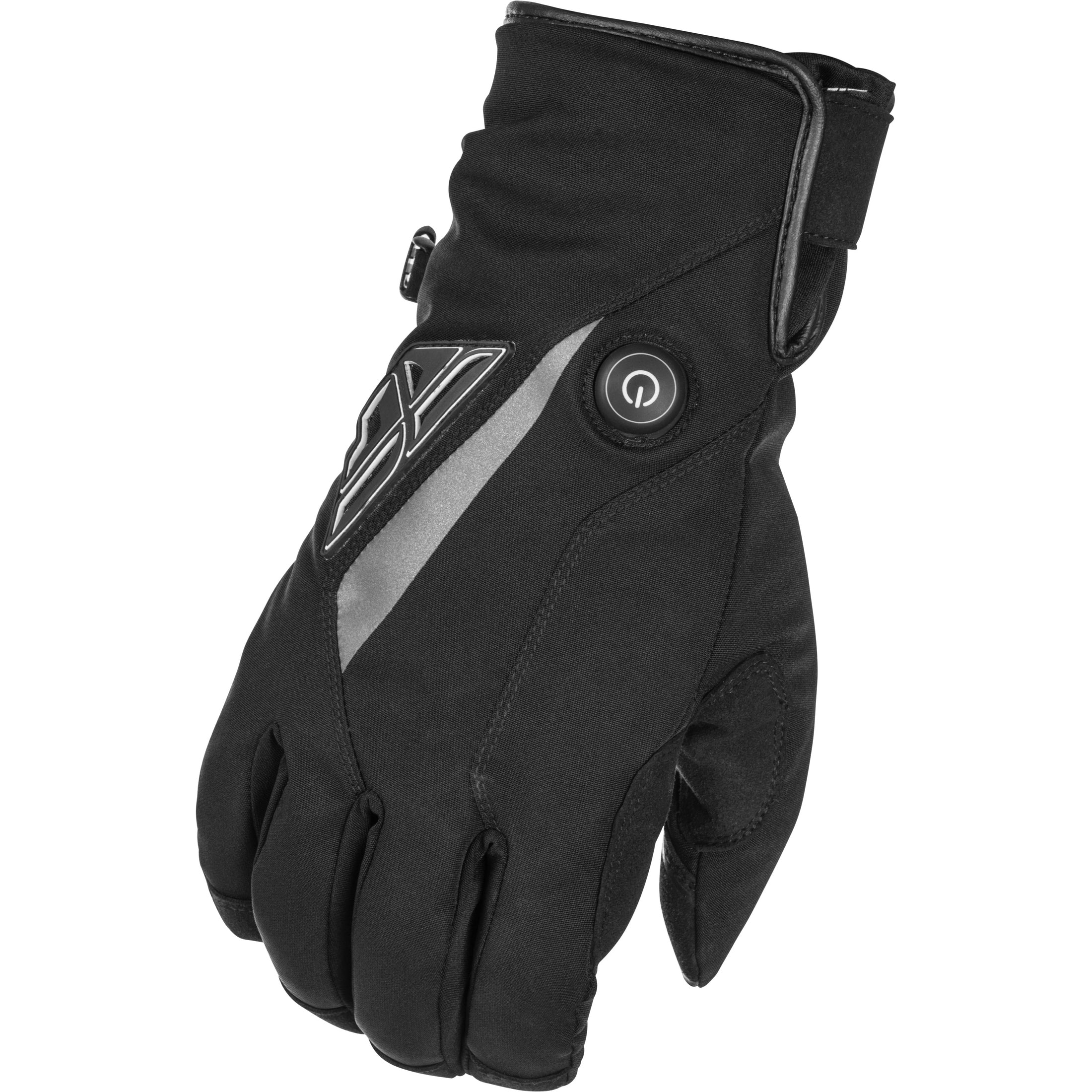 FLY RACING TITLE HEATED GLOVES BLACK 2X