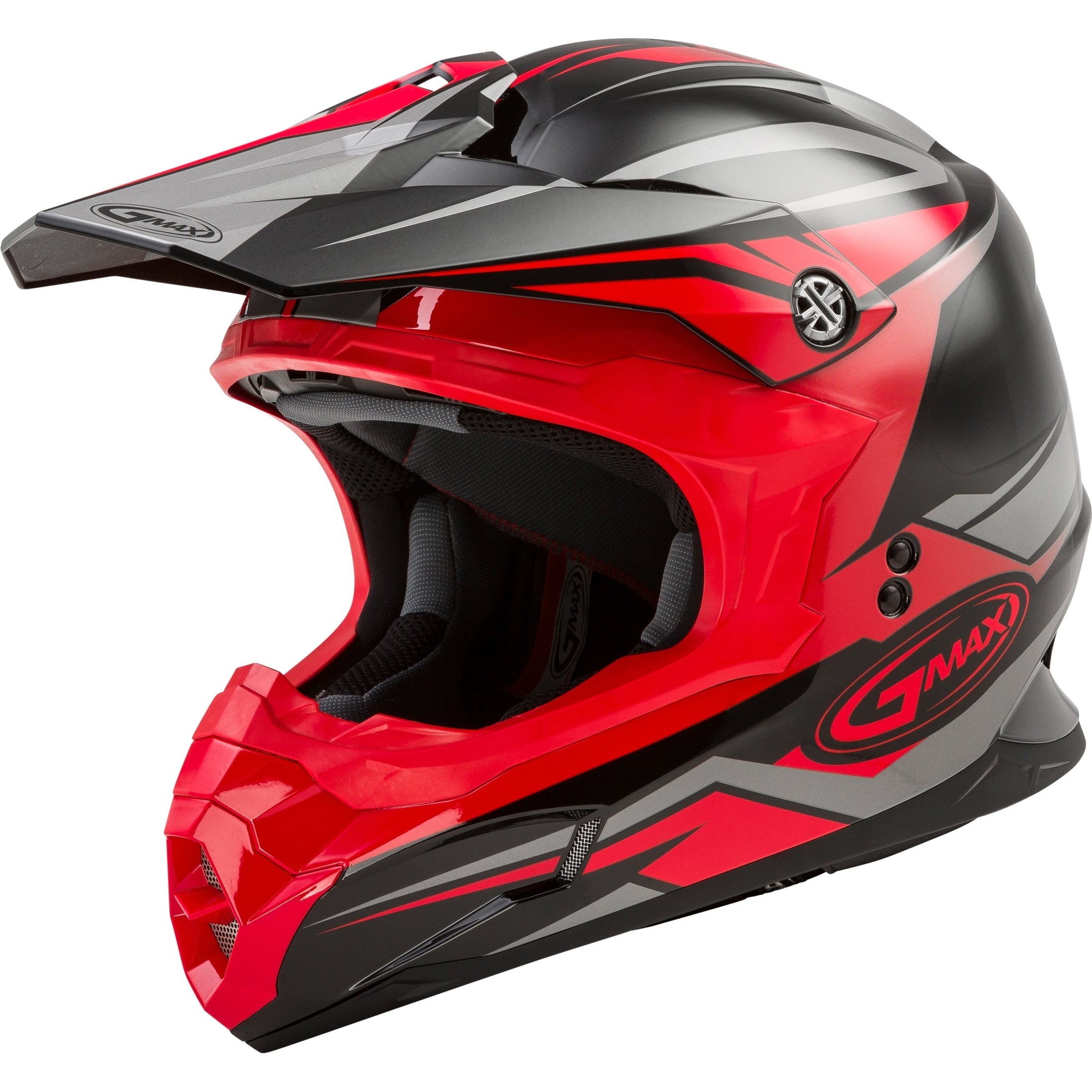 GMAX MX-86 OFF-ROAD REVOKE HELMET BLACK/RED XL