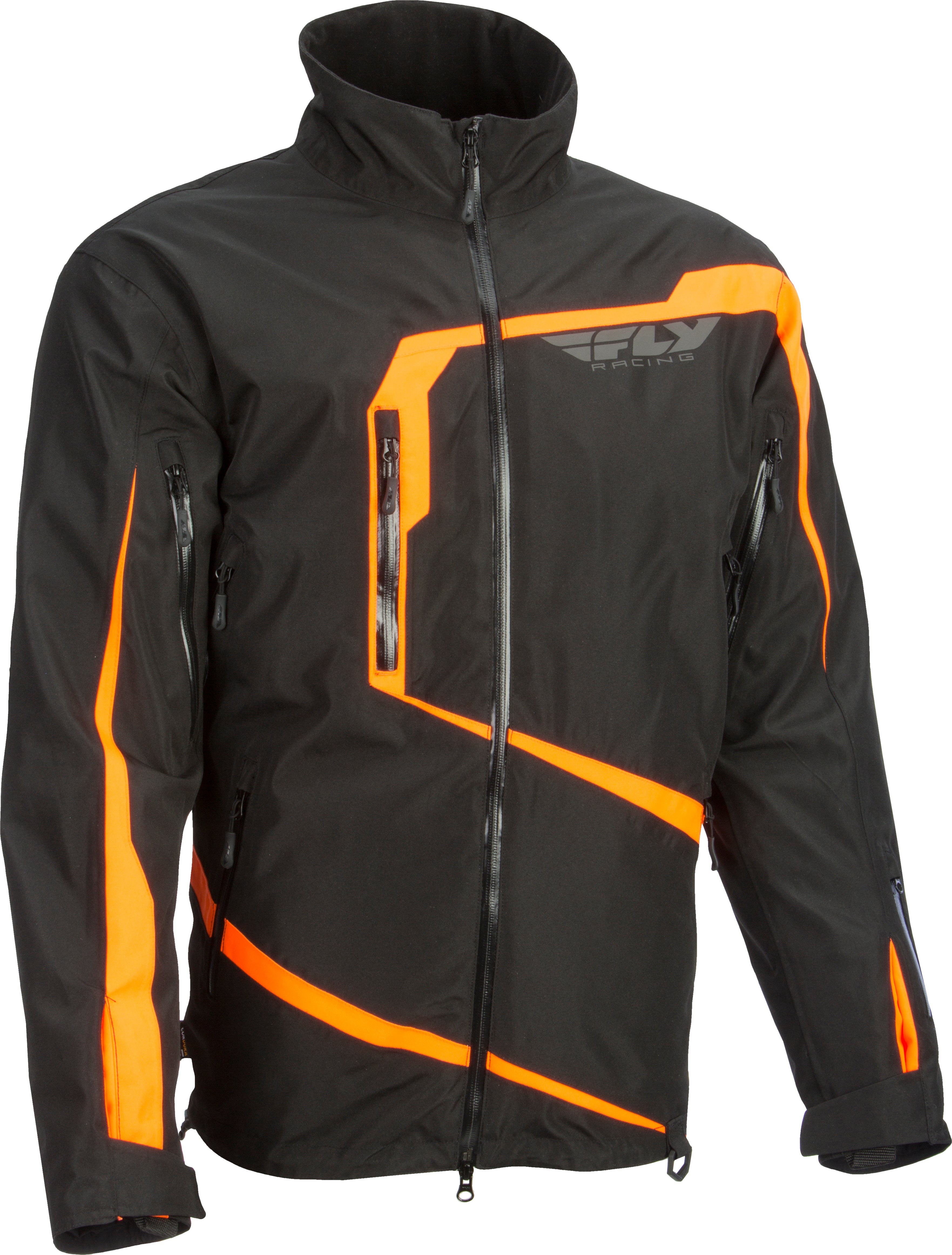 FLY RACING CARBON JACKET BLACK/ORANGE 2X