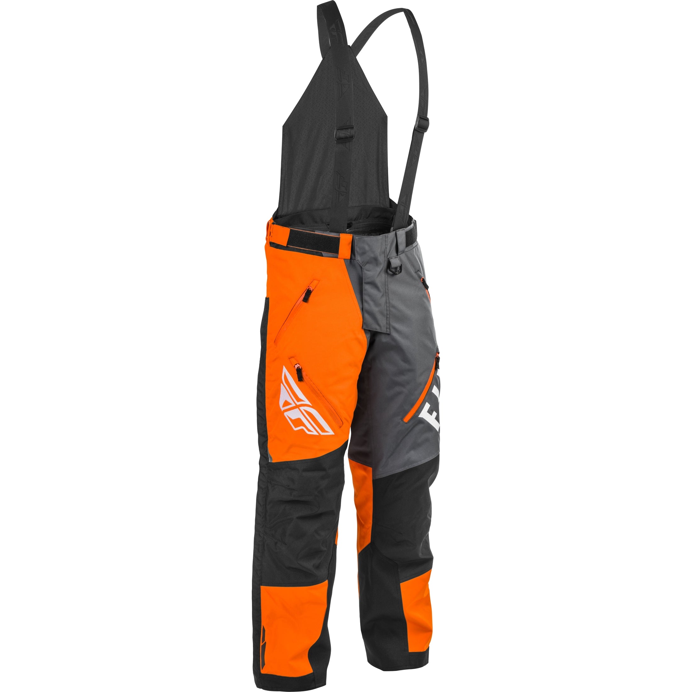 FLY RACING SNX PRO BIB ORANGE/GREY/BLACK XL-T