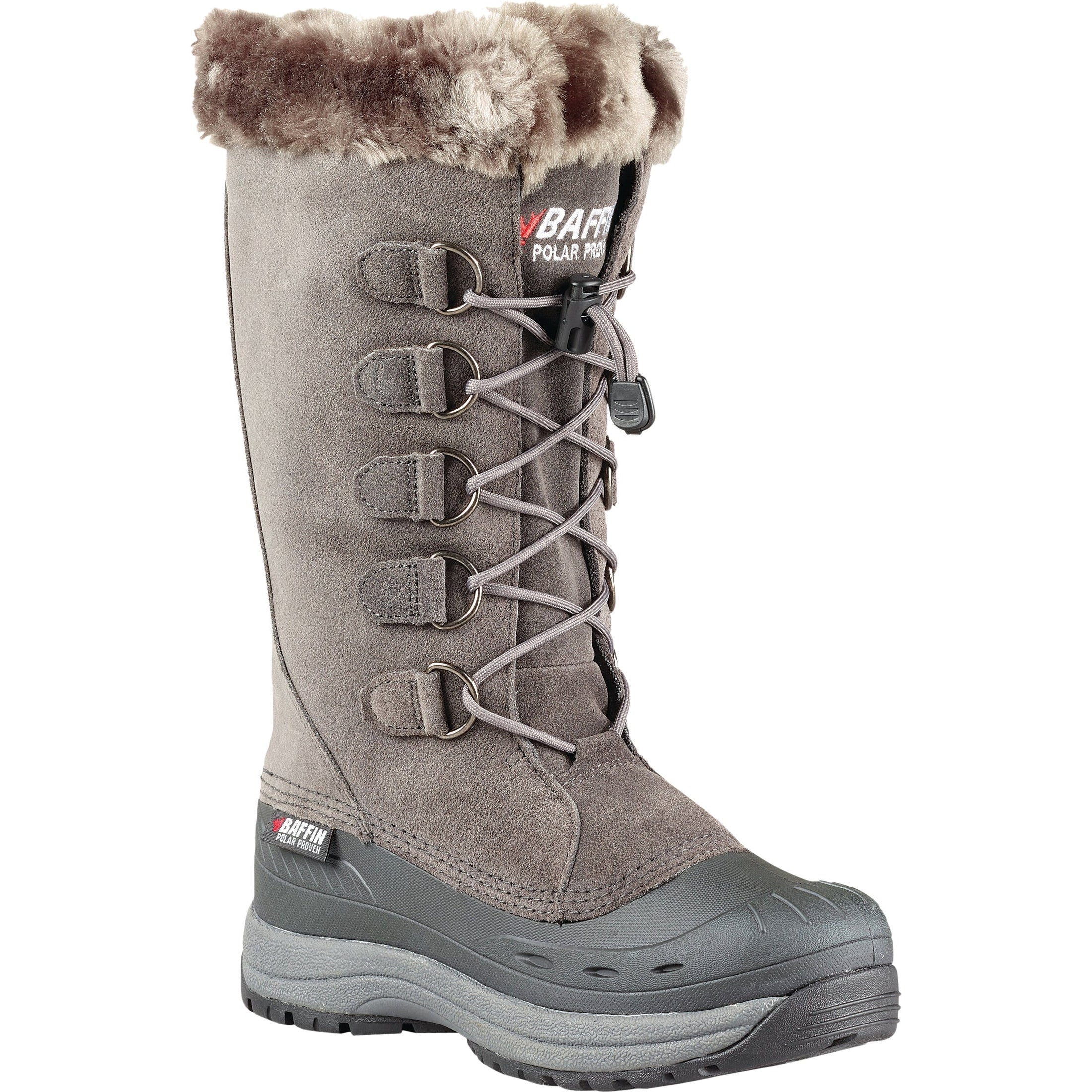 BAFFIN JUDY WOMENS BOOTS GREY SZ 9
