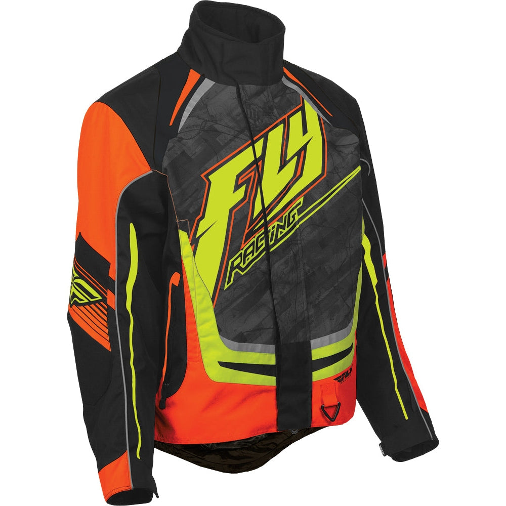 FLY RACING SNX PRO JACKET 2XL ORANGE/BLACK