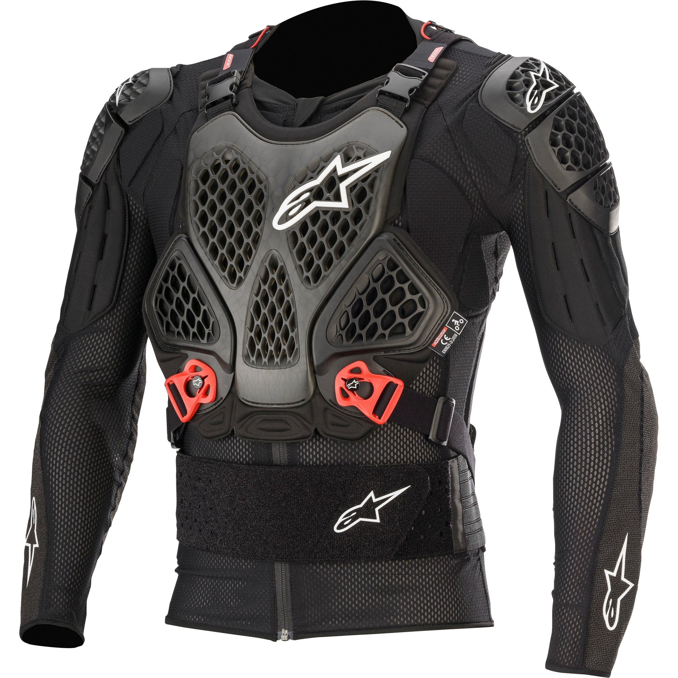 ALPINESTARS BIONIC TECH V2 PROTECTION JACKET BLACK/RED SM