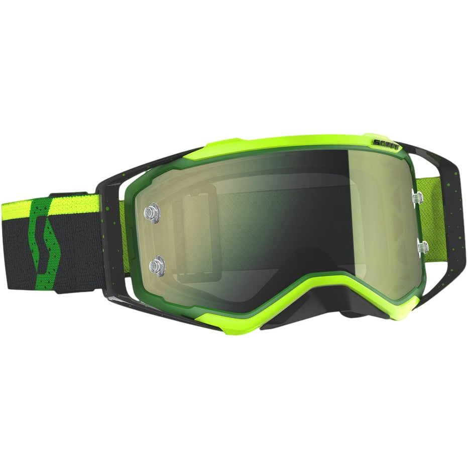 SCOTT PROSPECT GOGGLE GREEN/BLACK W/YELLOW CHROME
