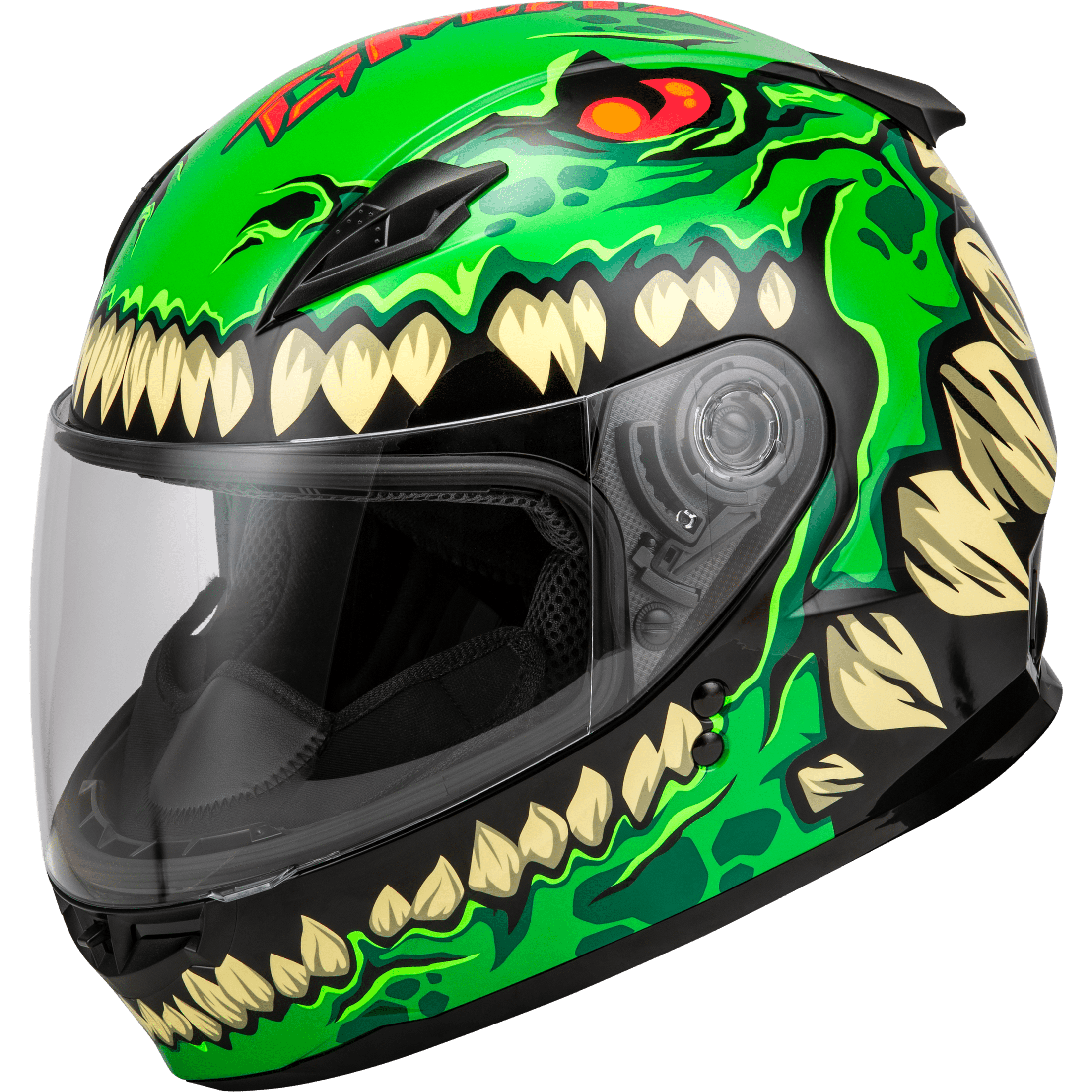 GMAX YOUTH GM-49Y DRAX HELMET GREEN YM