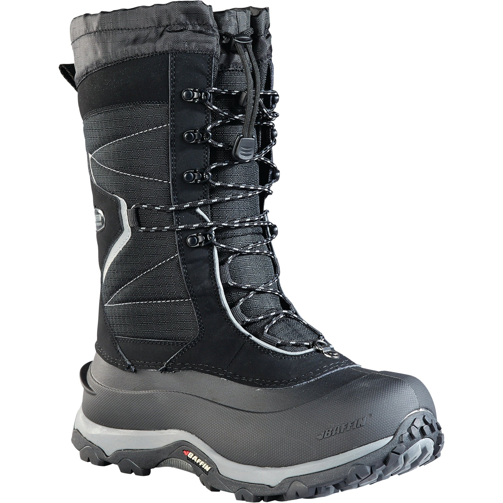 BAFFIN SEQUOIA BOOTS BLACK SZ 09