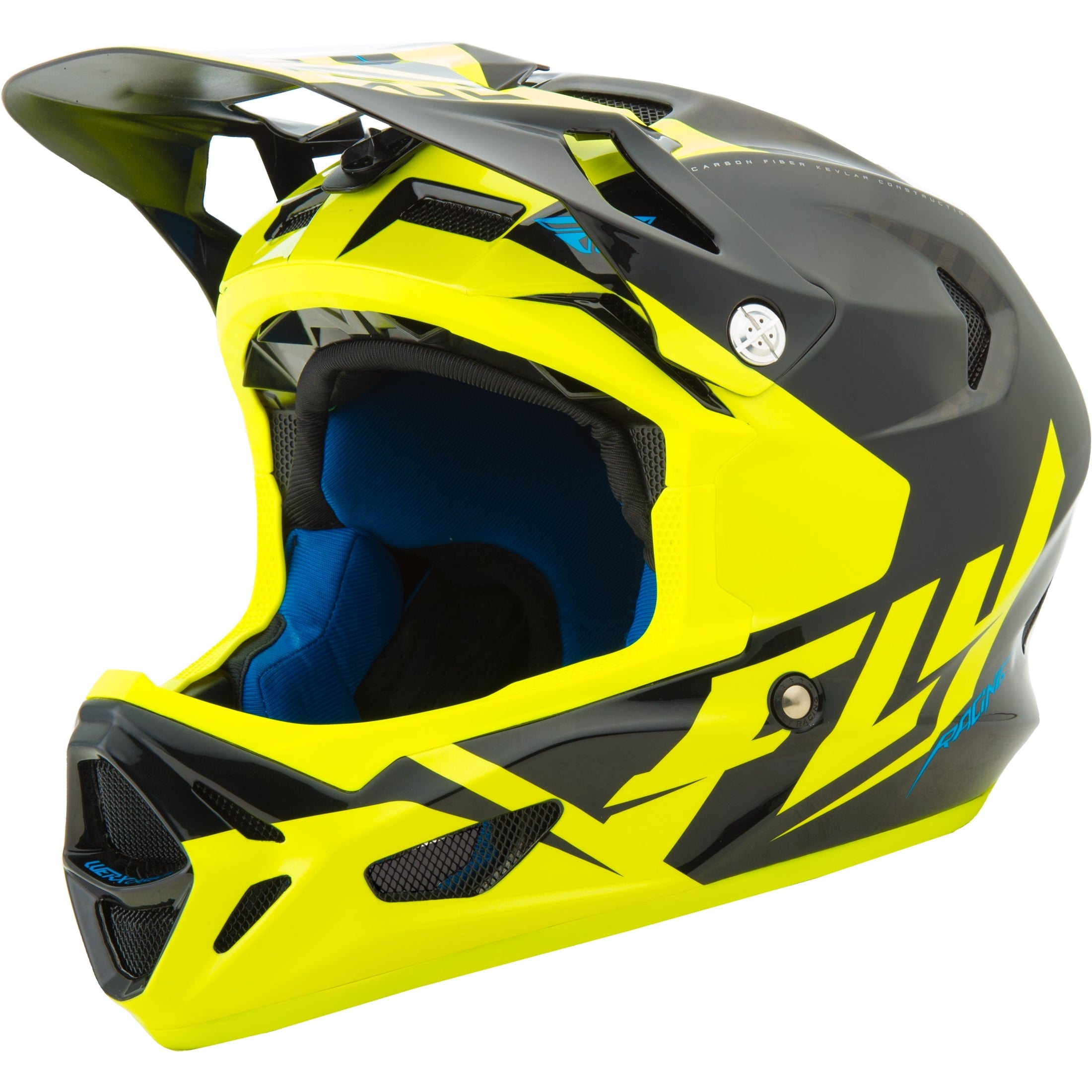 FLY RACING WERX "ULTRA" GRAPHIC BLACK/HI-VIS SM