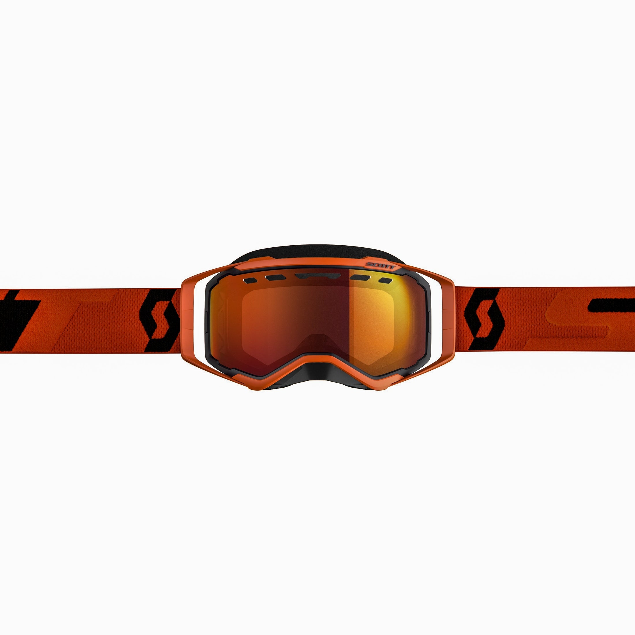 SCOTT GOGGLE PROSPECT SNOW ORG/BLK ENHANCER RED CHROME