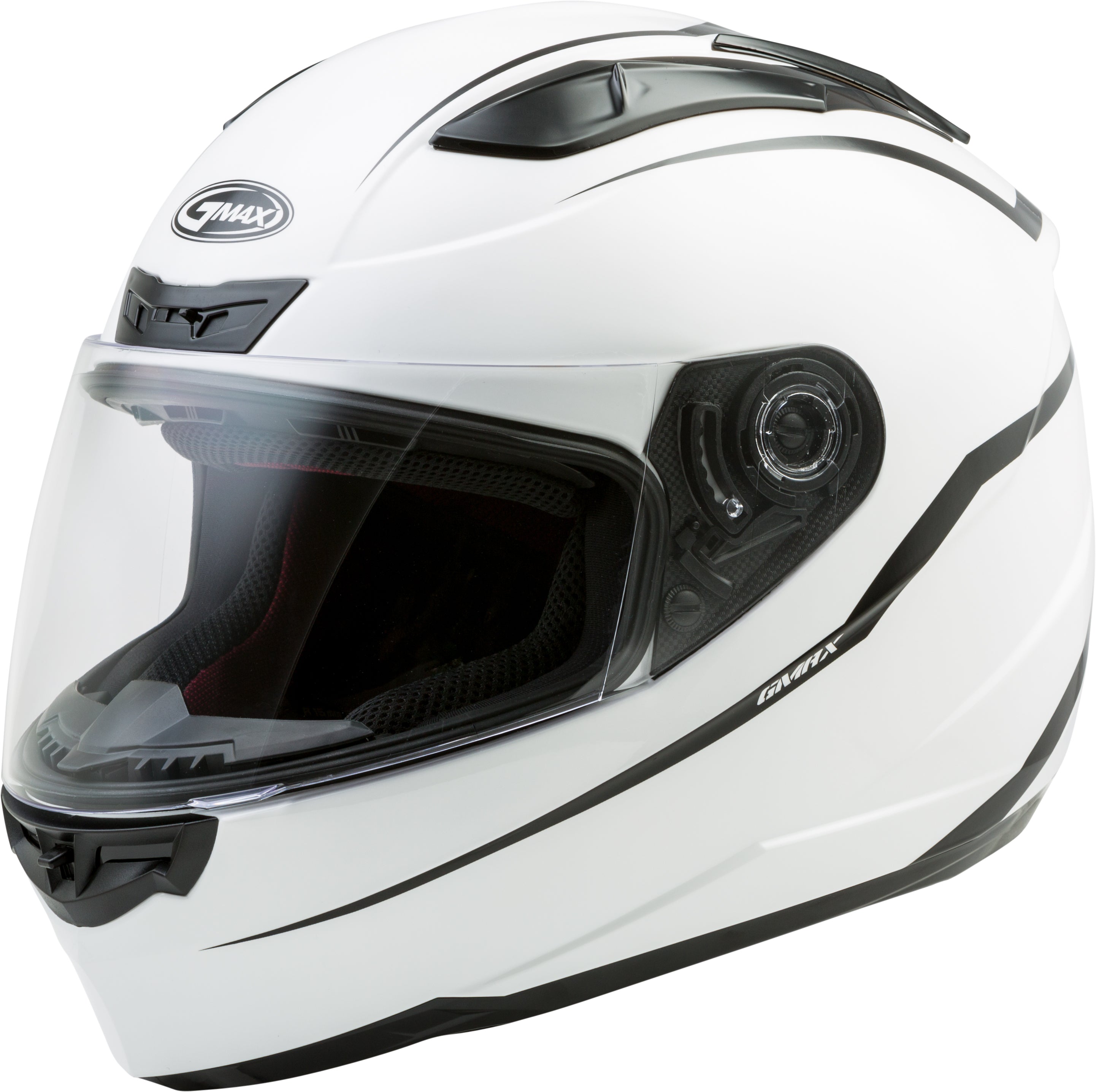 GMAX FF-88 FULL-FACE PRECEPT HELMET WHITE/BLACK 2X