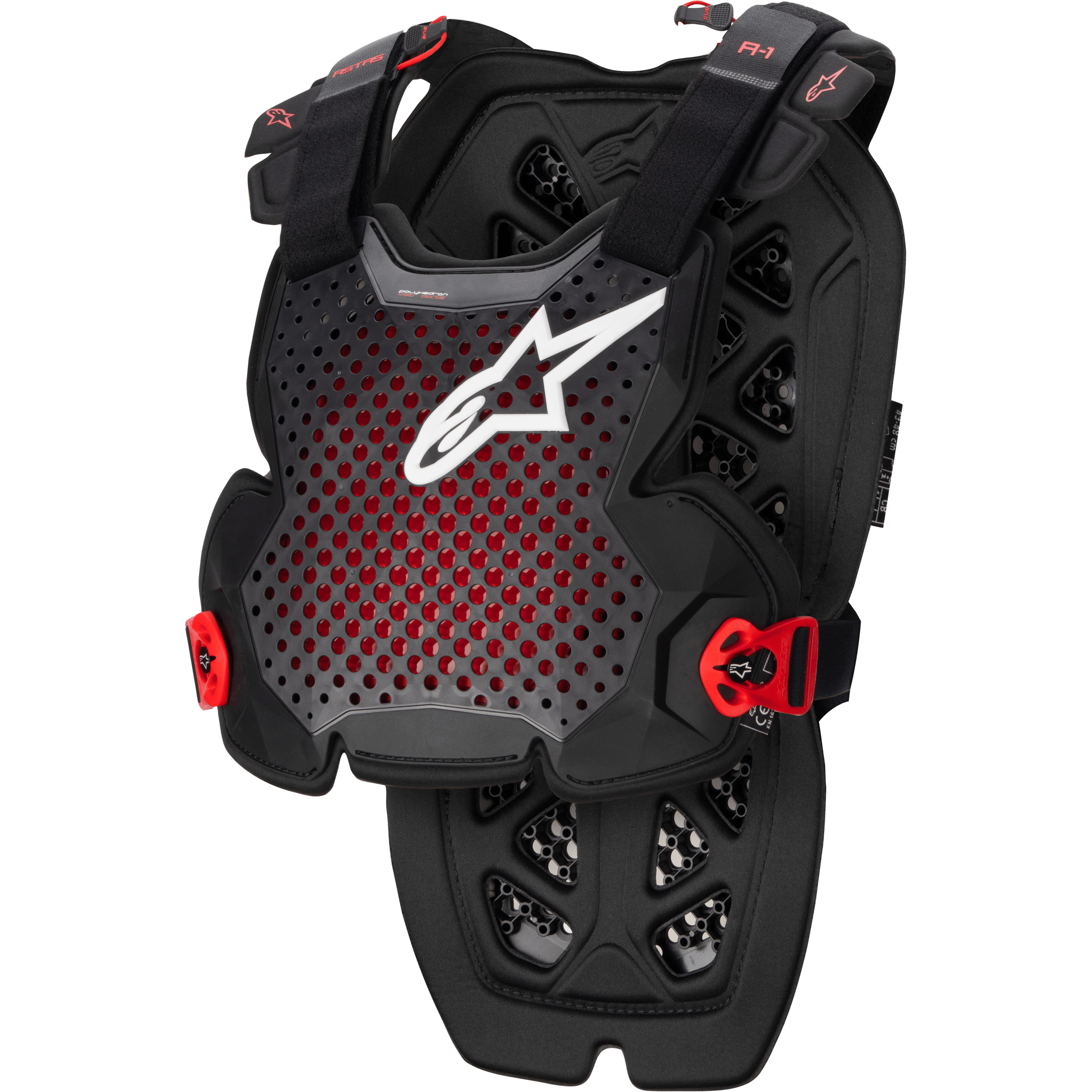 ALPINESTARS A-1 CHEST PROTECTOR ANTHRACITE/BLACK/RED  XL/2X