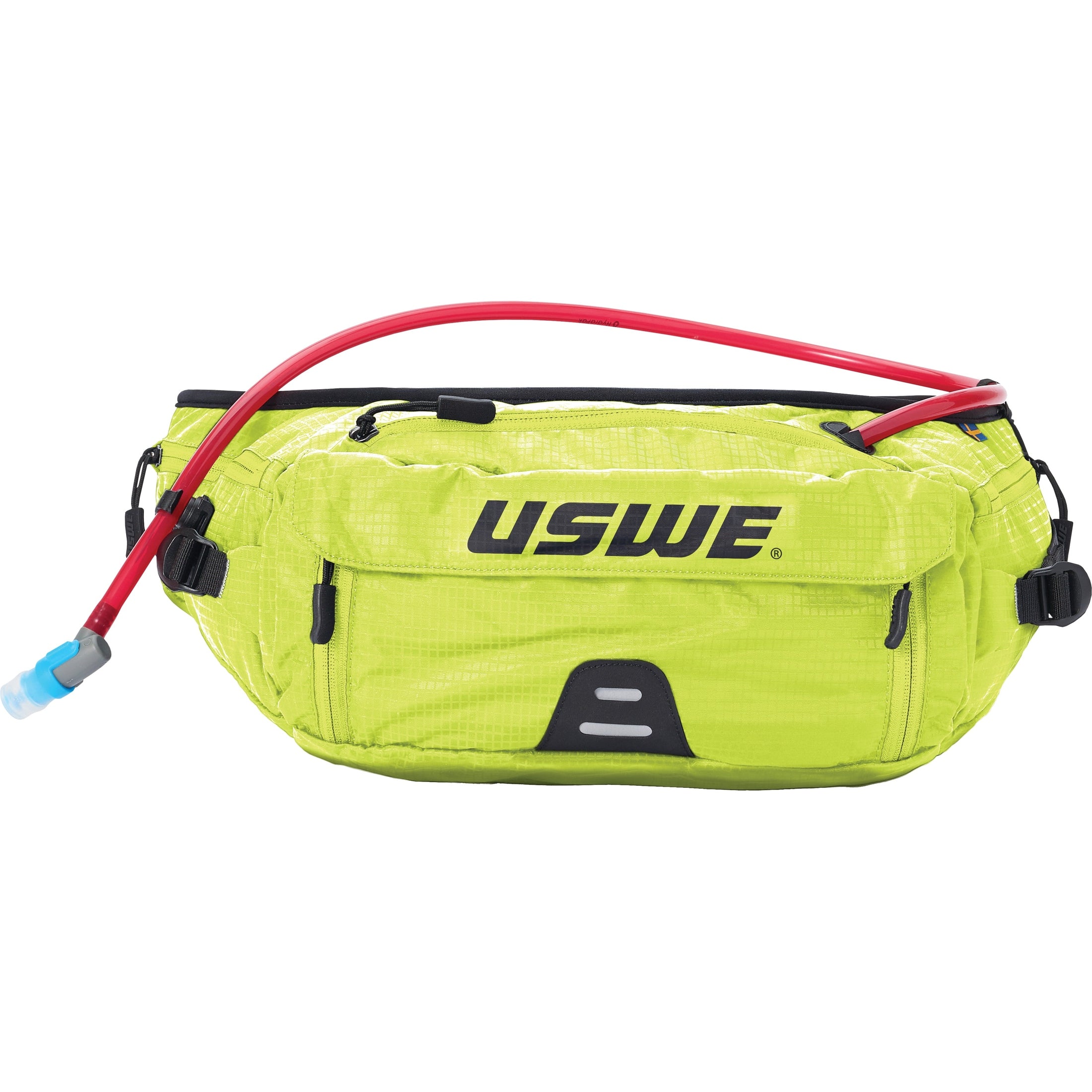 USWE ZULO 6 CRAZY YELLOW 1.5L VENTED HIP PACK PNP TUBE