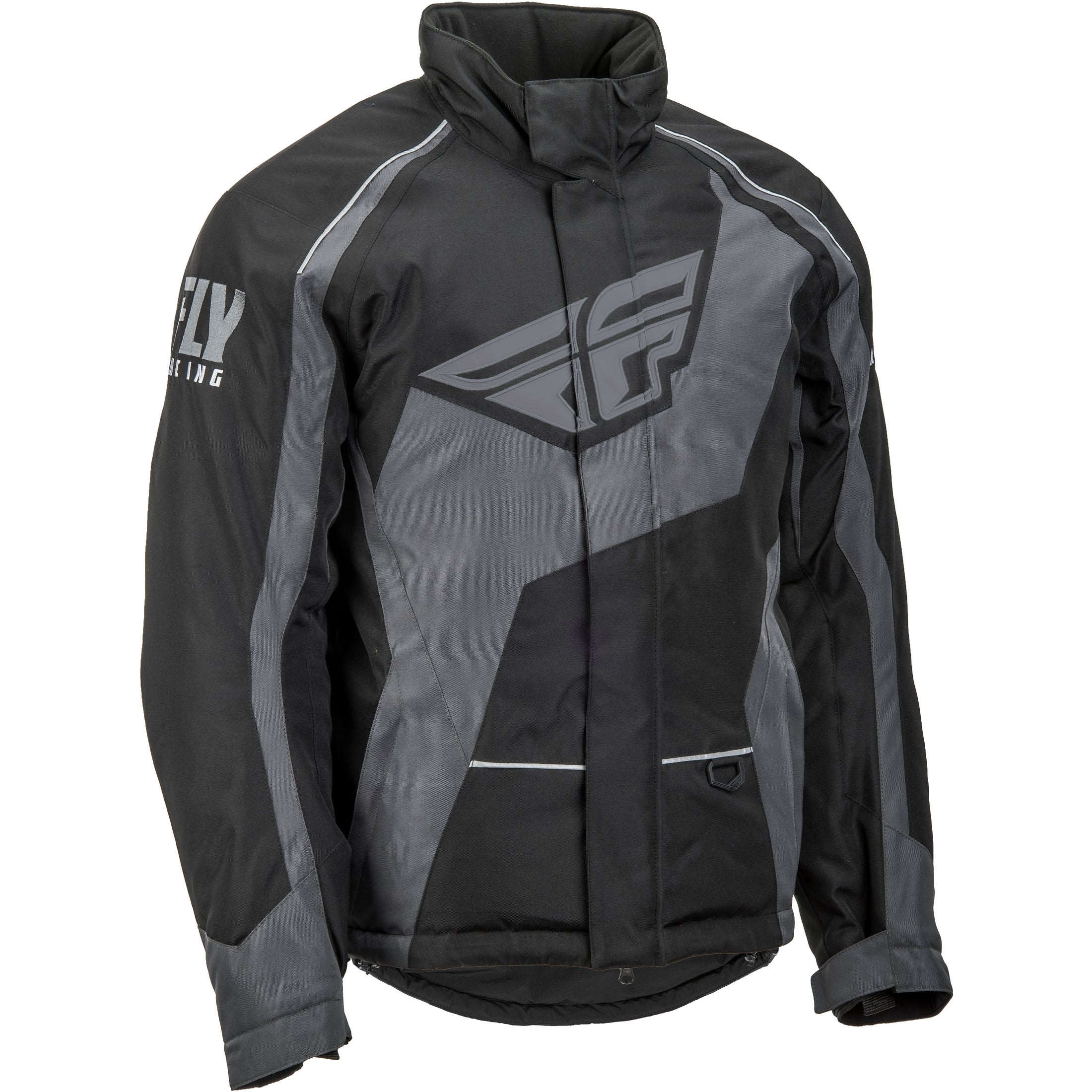 FLY RACING FLY OUTPOST JACKET BLACK/GREY 2X