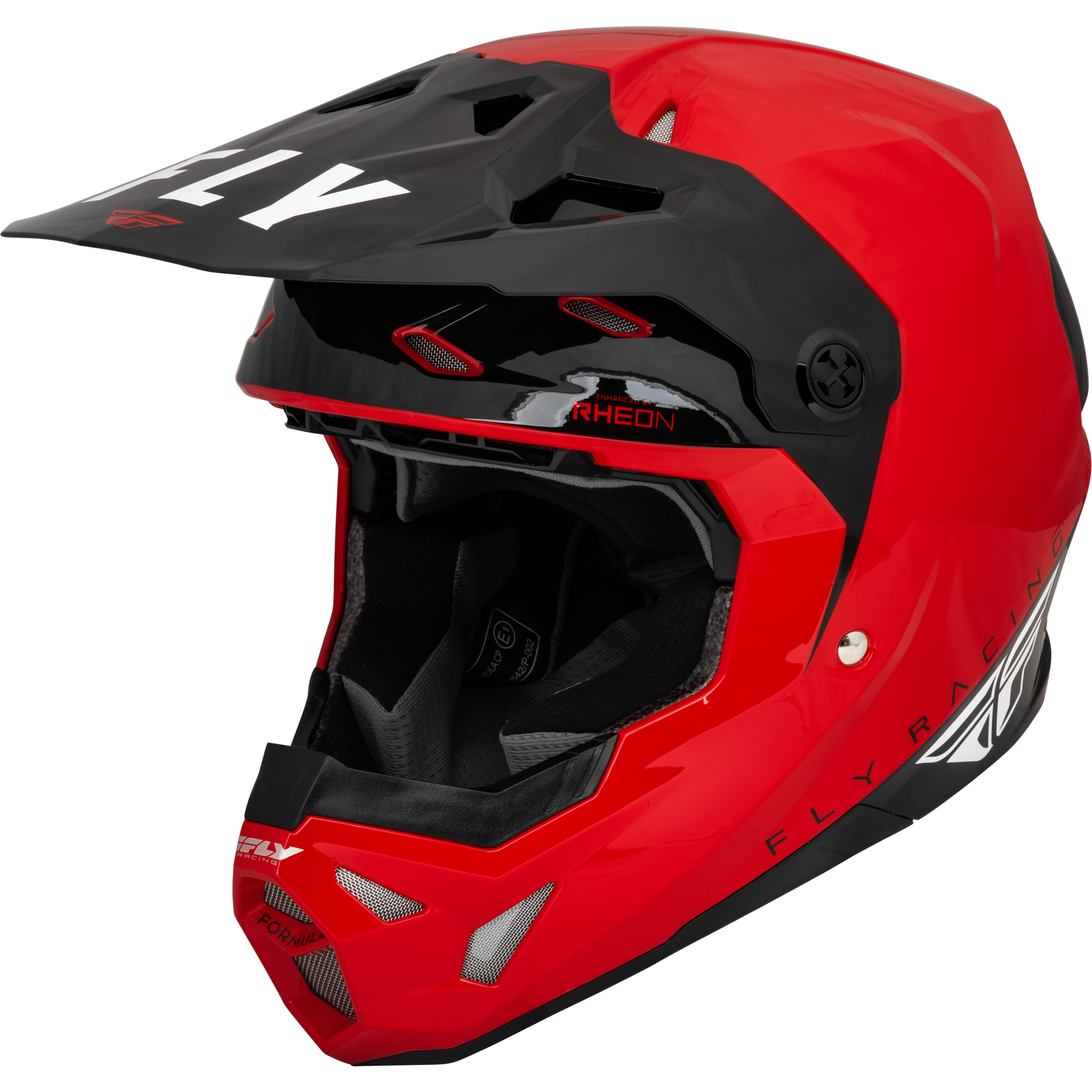 FLY RACING FORMULA CP SLANT HELMET RED/BLACK/WHITE XL