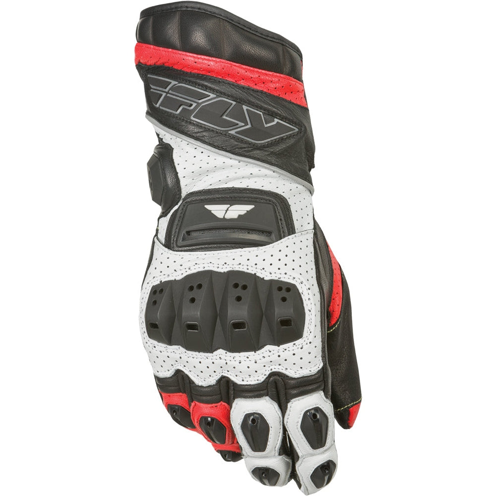 FLY RACING FL2 GLOVES WHITE/RED L